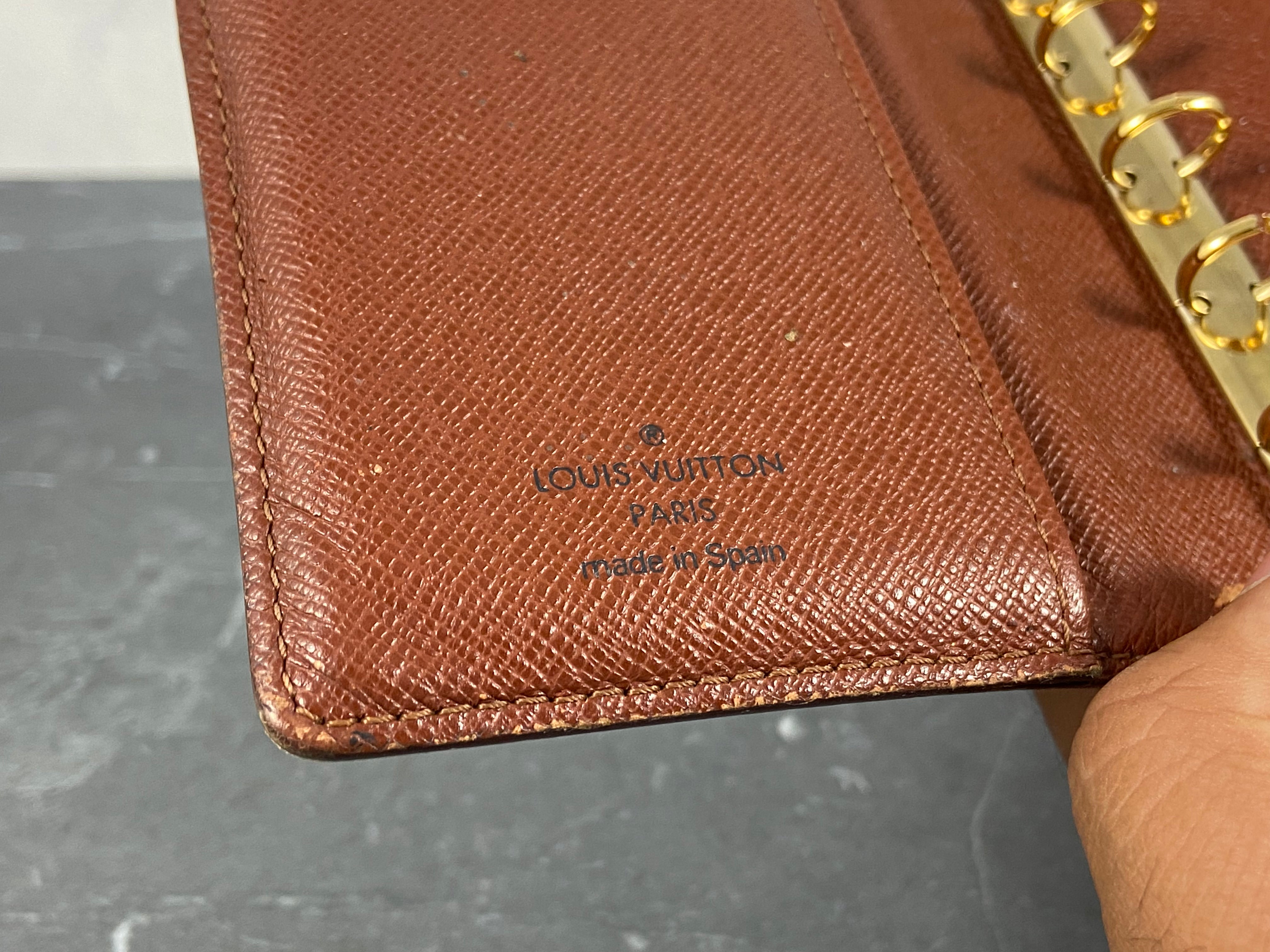 Louis Vuitton Agenda Fonctionnel PM Monogram Canvas