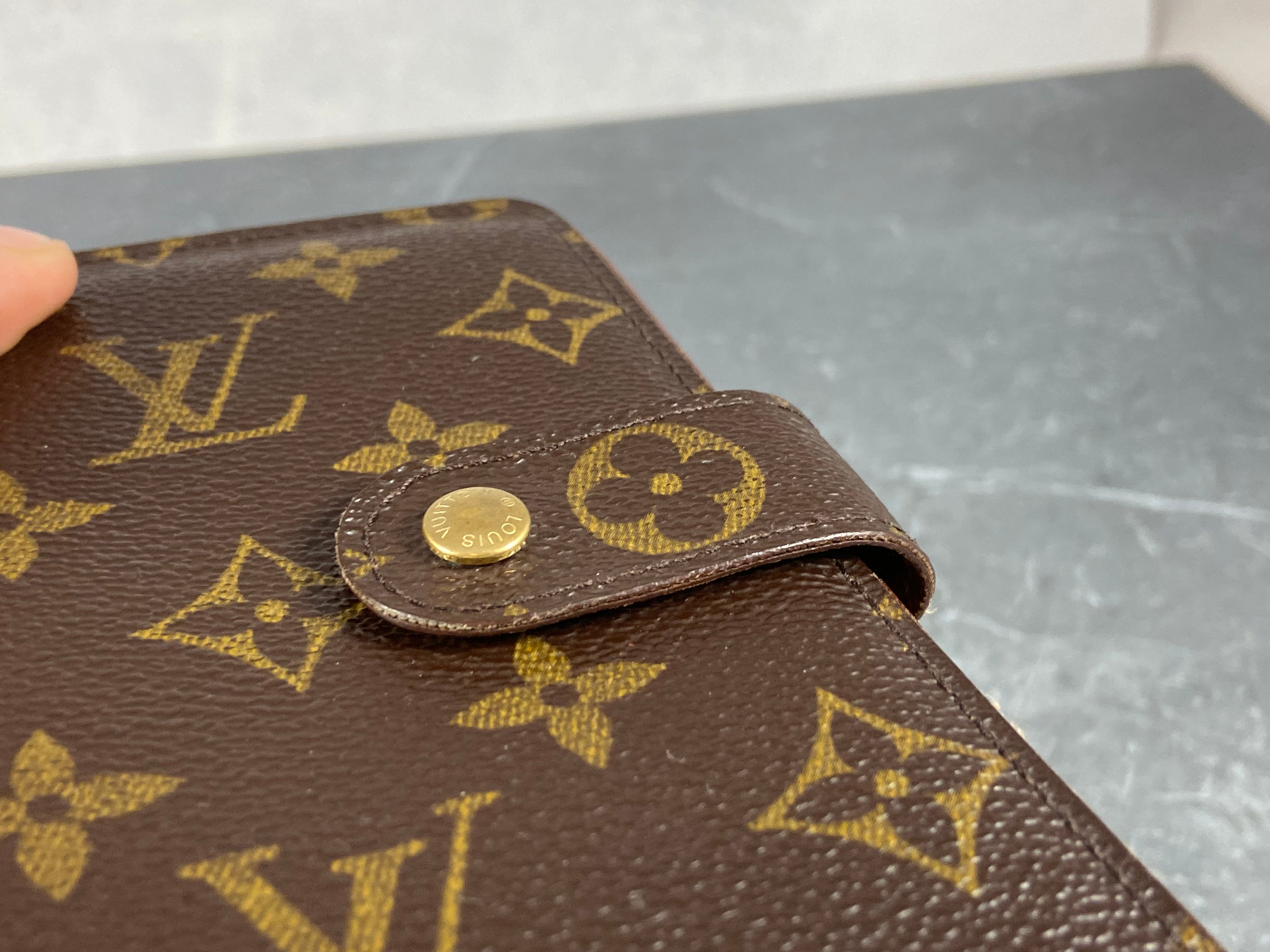 Louis Vuitton Porto Paper Zip Wallet Monogram Canvas