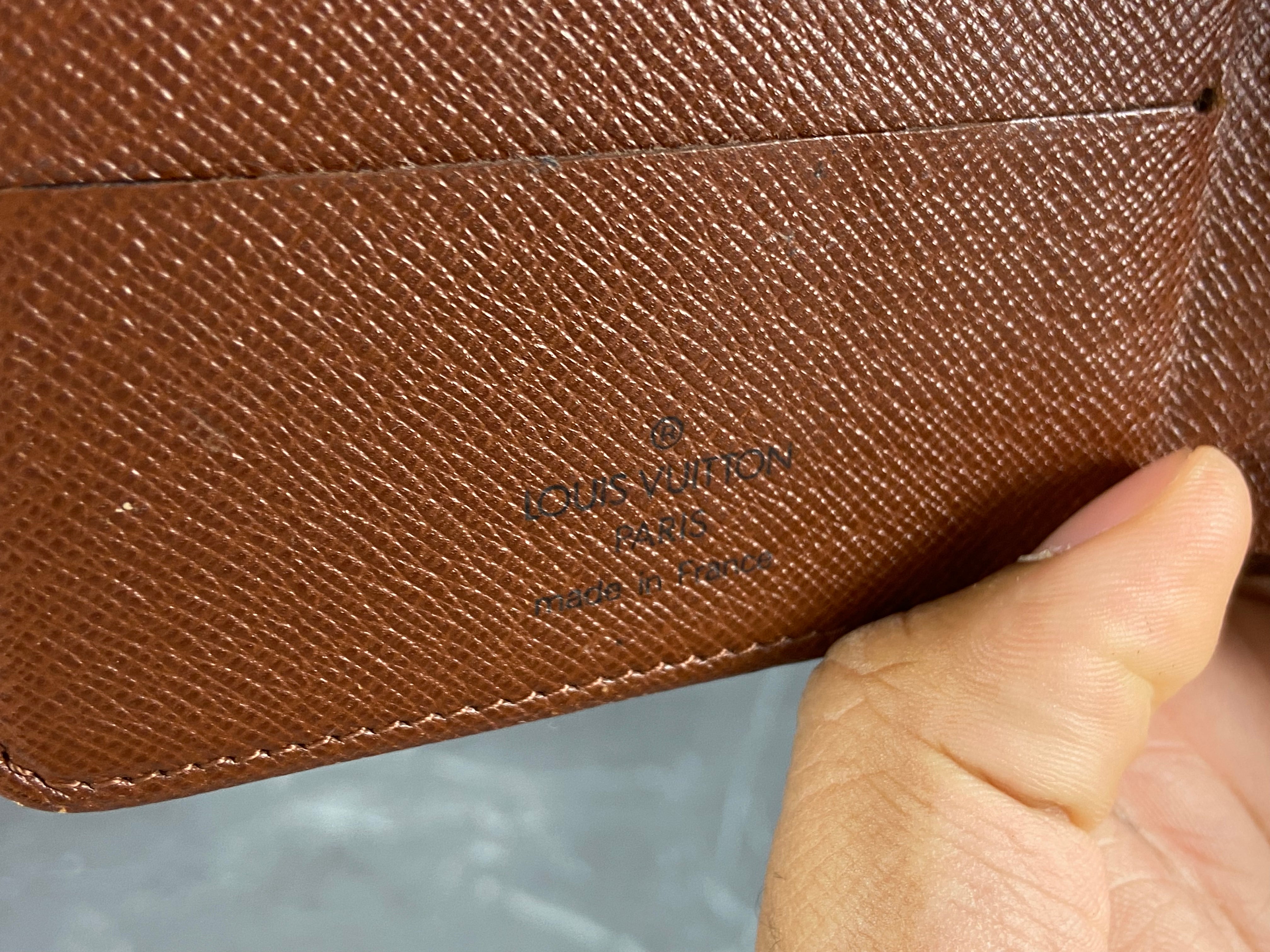 Louis Vuitton Porto Paper Zip Wallet Monogram Canvas