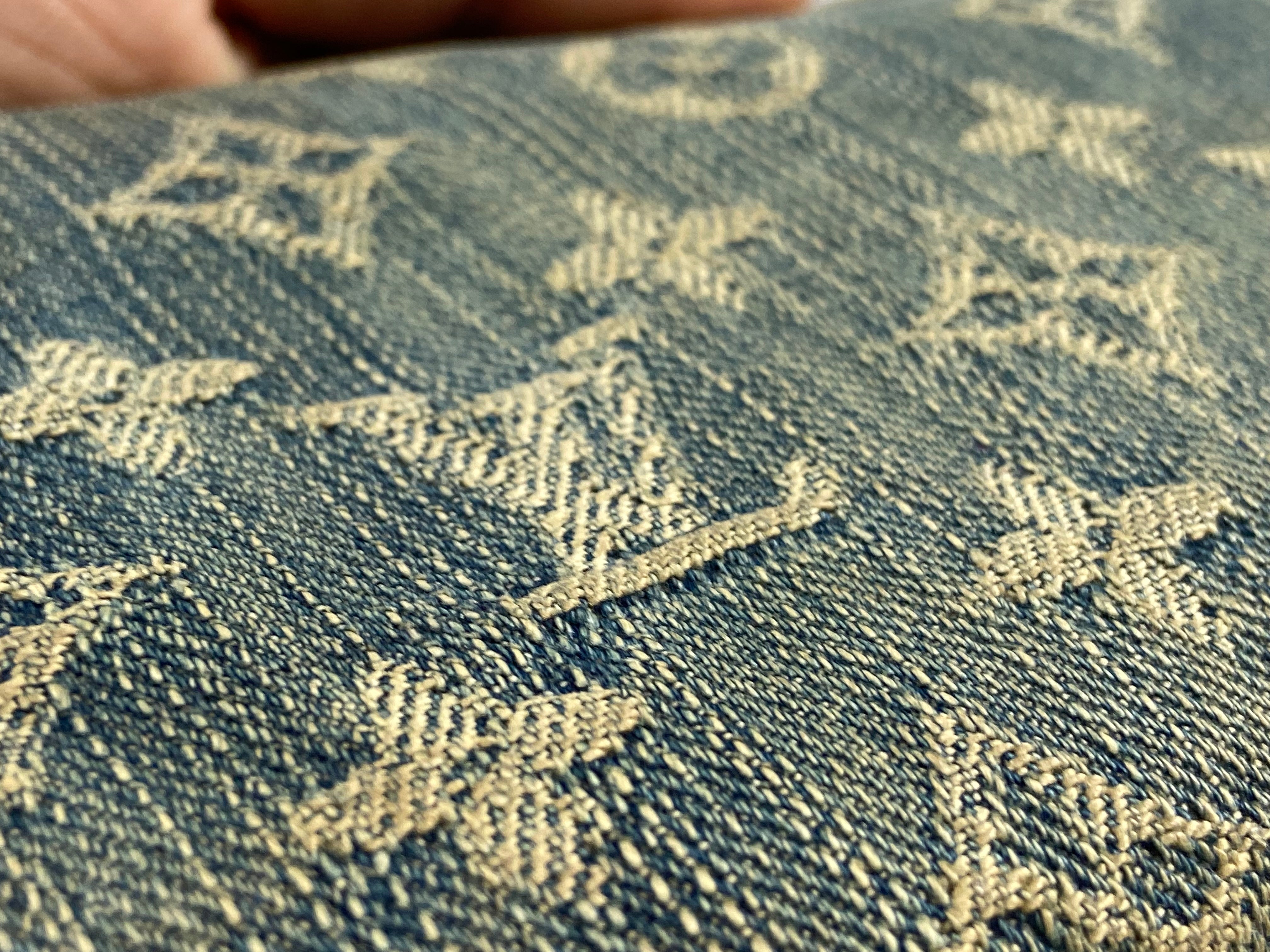 Louis Vuitton Amelia Wallet Blue Denim Monogram