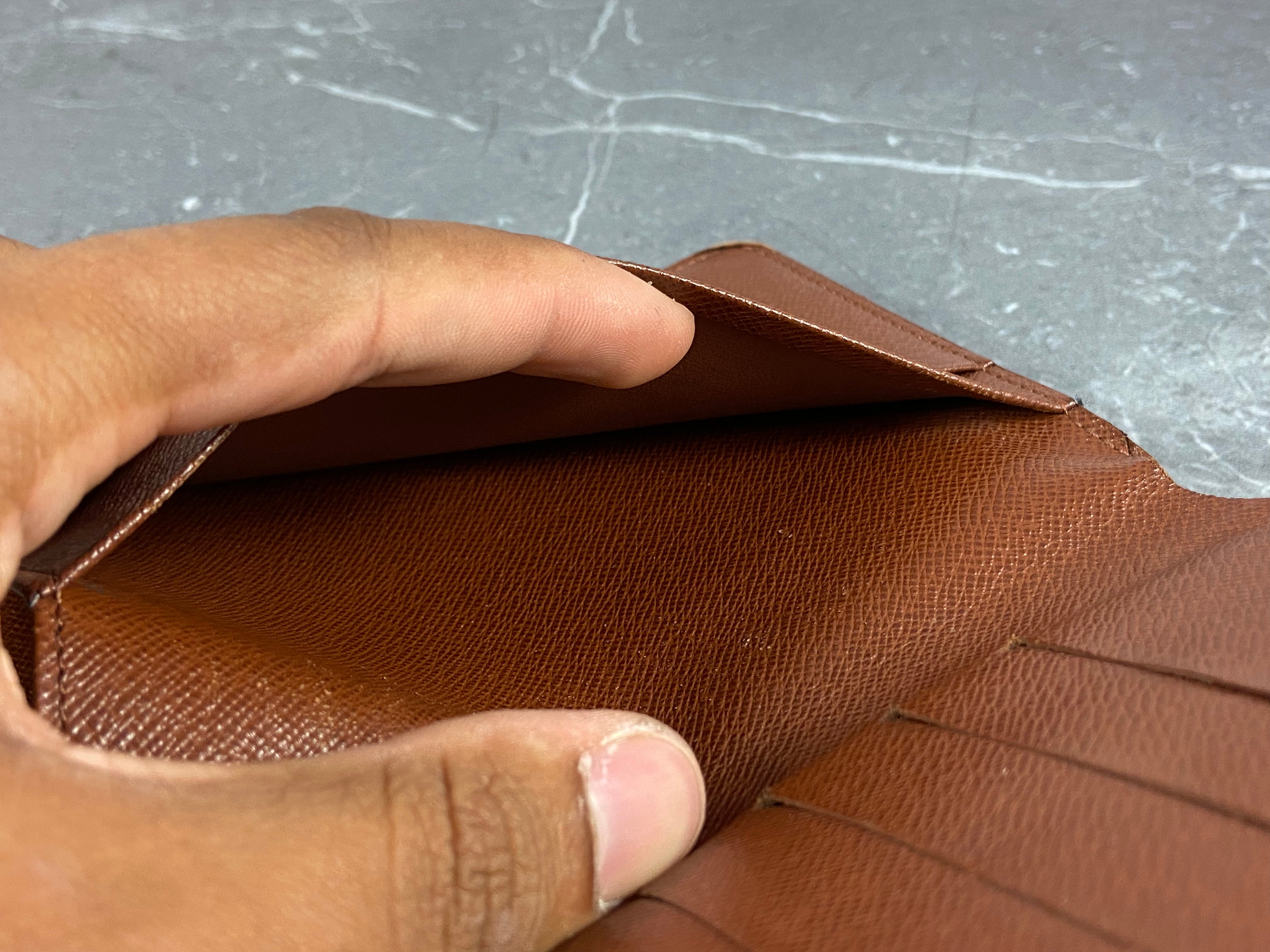 Louis Vuitton Porto Paper Zip Wallet Monogram Canvas