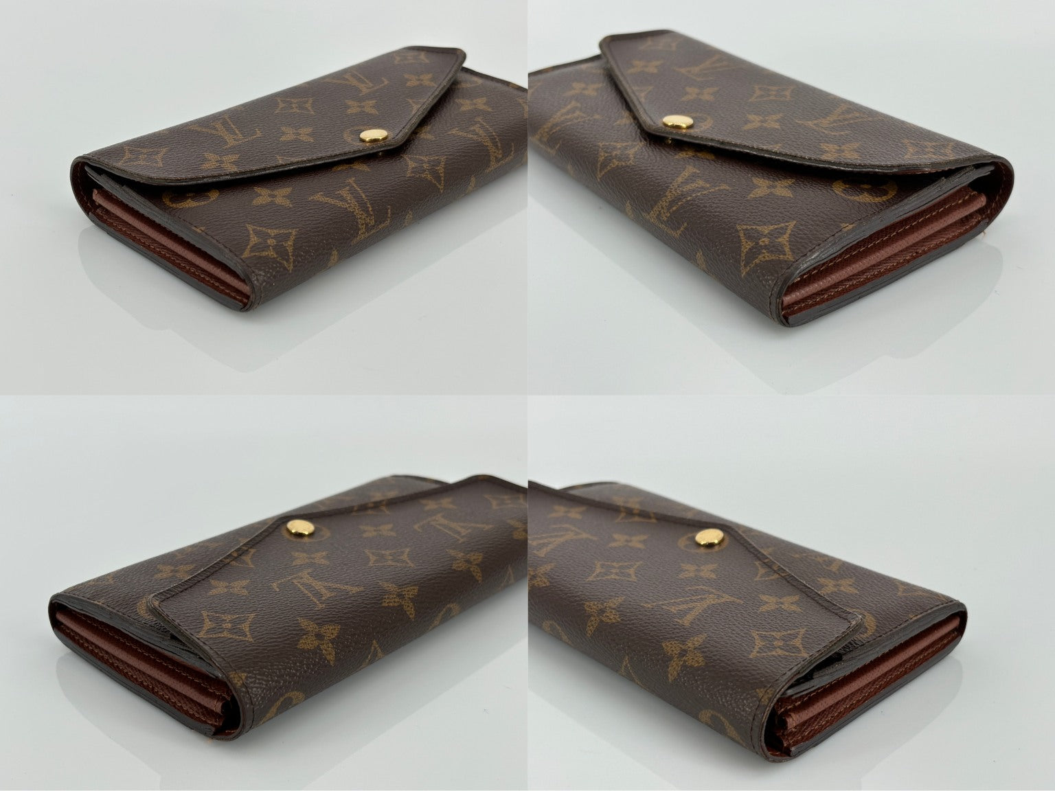 Louis Vuitton Sarah Wallet Monogram Canvas