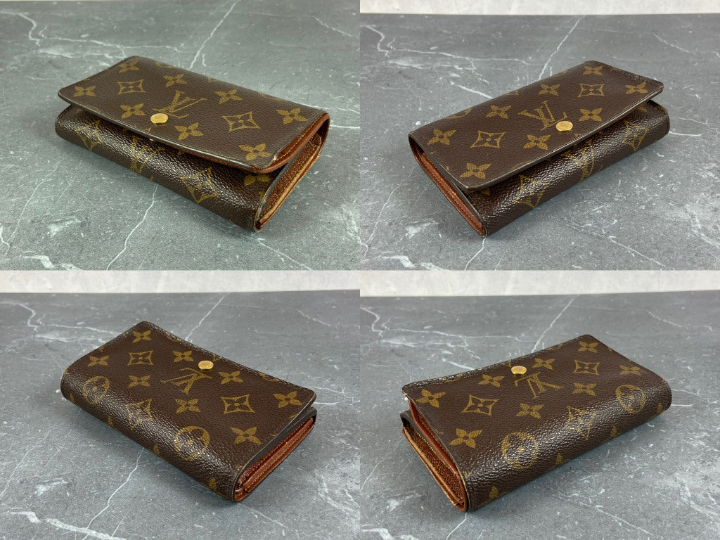 Louis Vuitton Porte-Monnaie Tresor Monogram Canvas