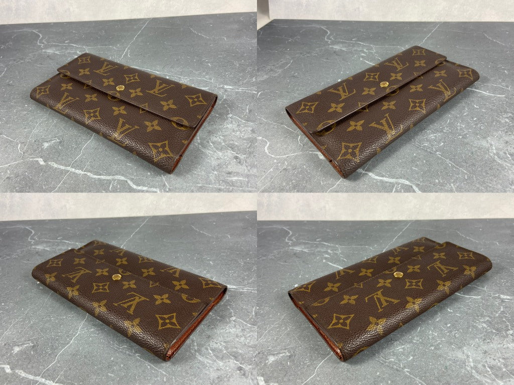 Louis Vuitton Porte Tresor International Wallet Monogram Canvas