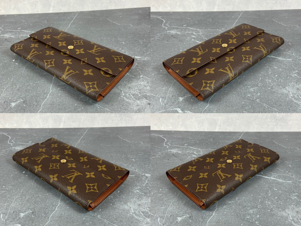 Louis Vuitton Porte Tresor International Wallet Monogram Canvas