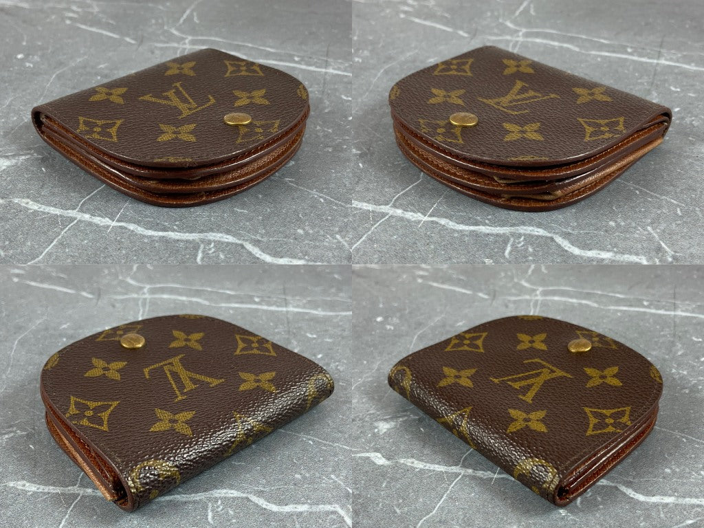 Louis Vuitton Coin Portemonnaie Gousset Monogram Canvas
