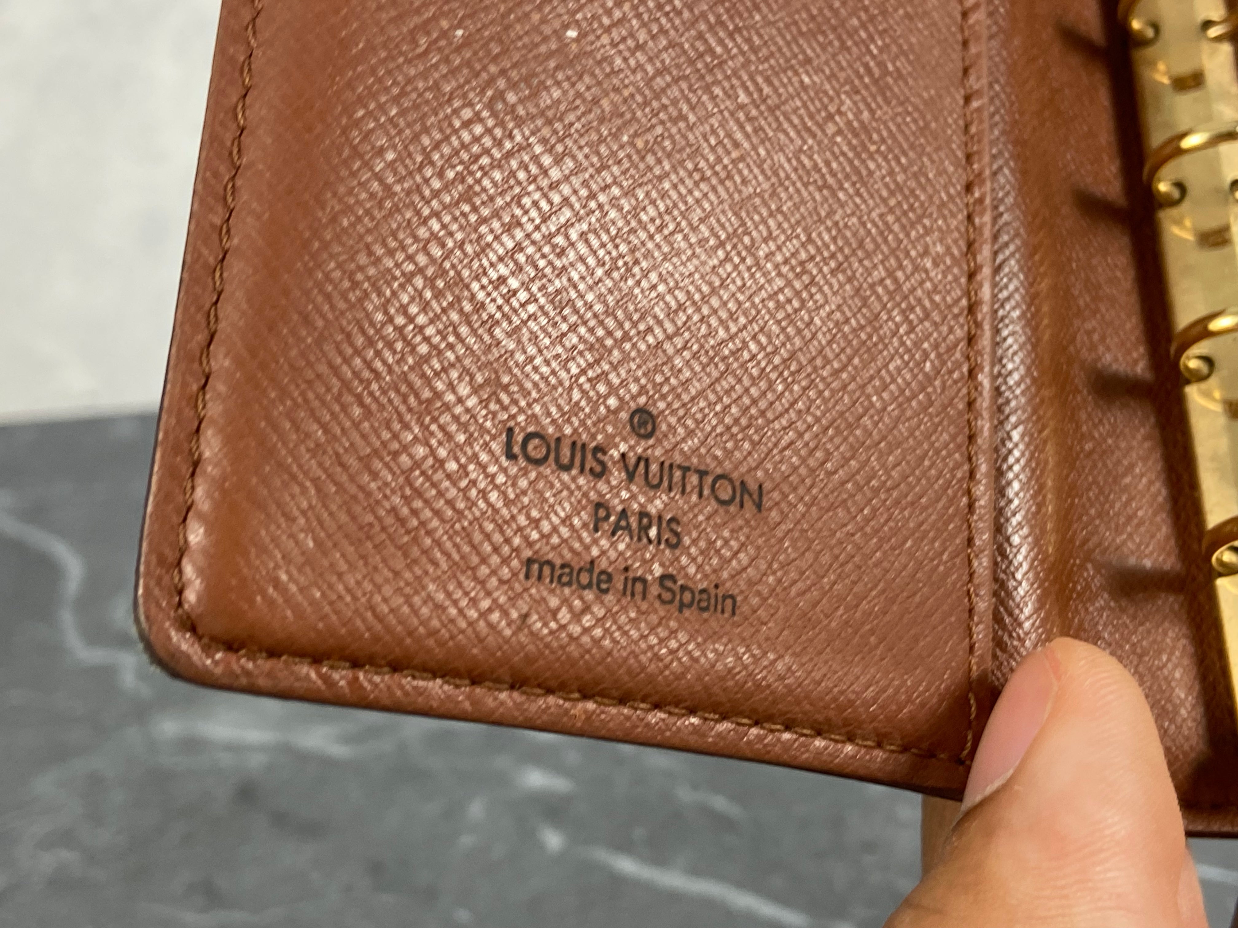 Louis Vuitton Agenda Fonctionnel PM Monogram Canvas