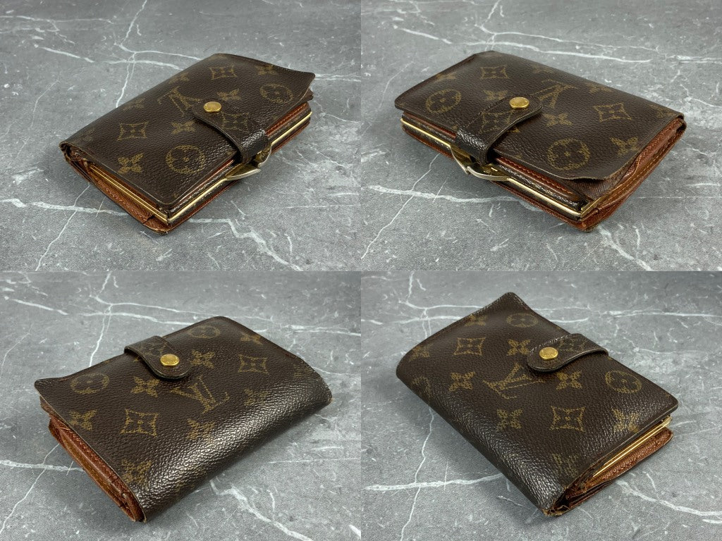 Louis Vuitton French Compact Wallet Monogram Canvas