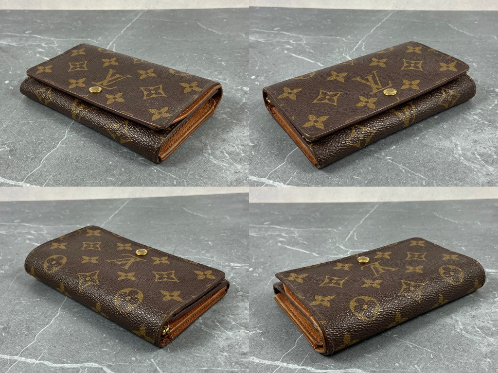 Louis Vuitton Porte-Monnaie Tresor Monogram Canvas