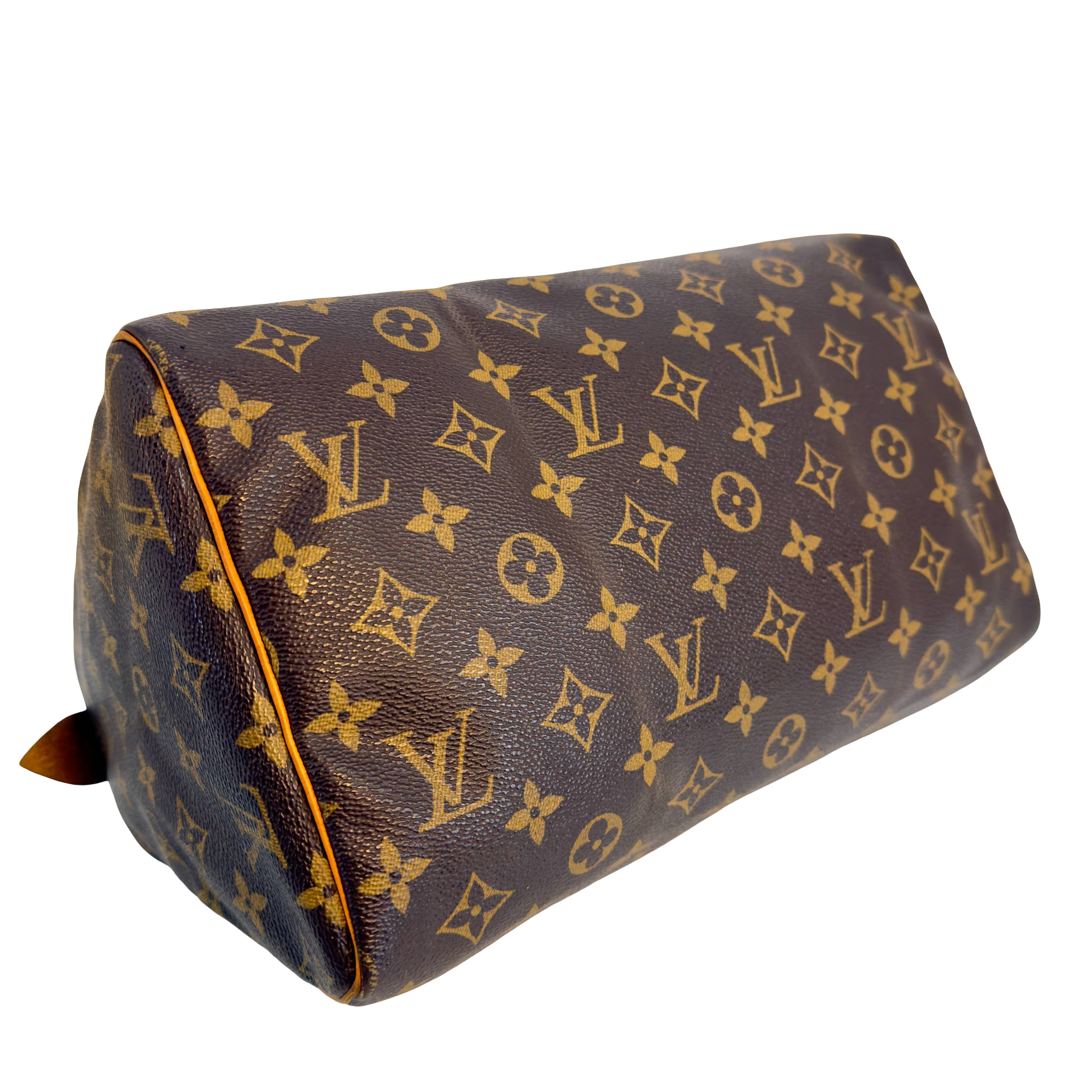 Louis Vuitton Speedy 30 Braun Monogram Canvas