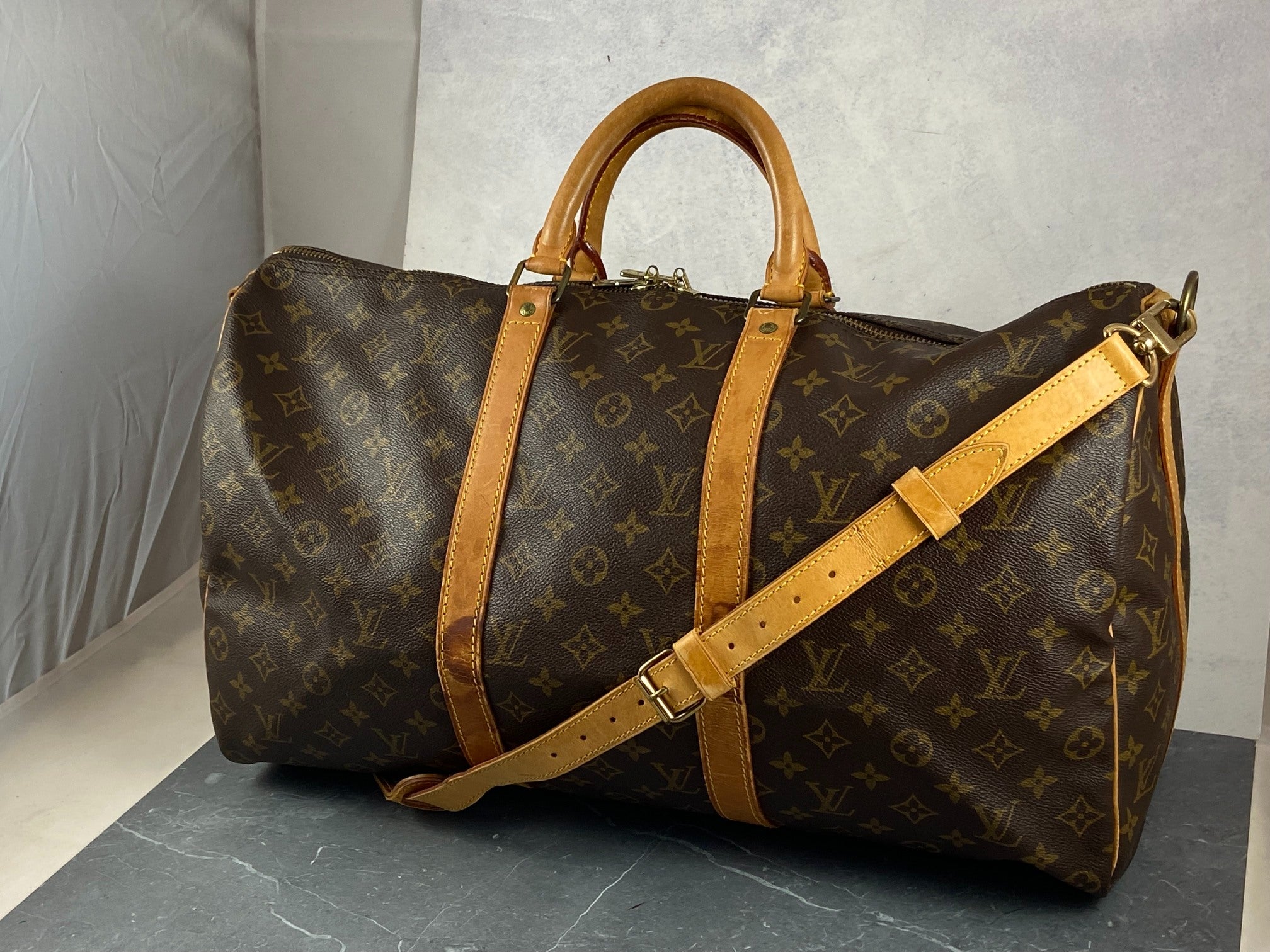 Louis Vuitton Keepall 45 Bandouliere Monogram Canvas