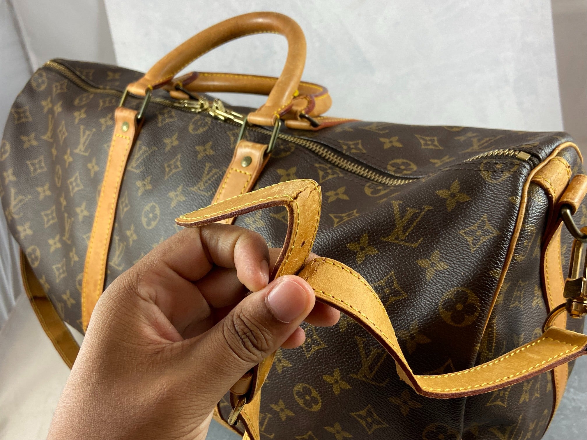 Louis Vuitton Keepall 45 Bandouliere Monogram Canvas