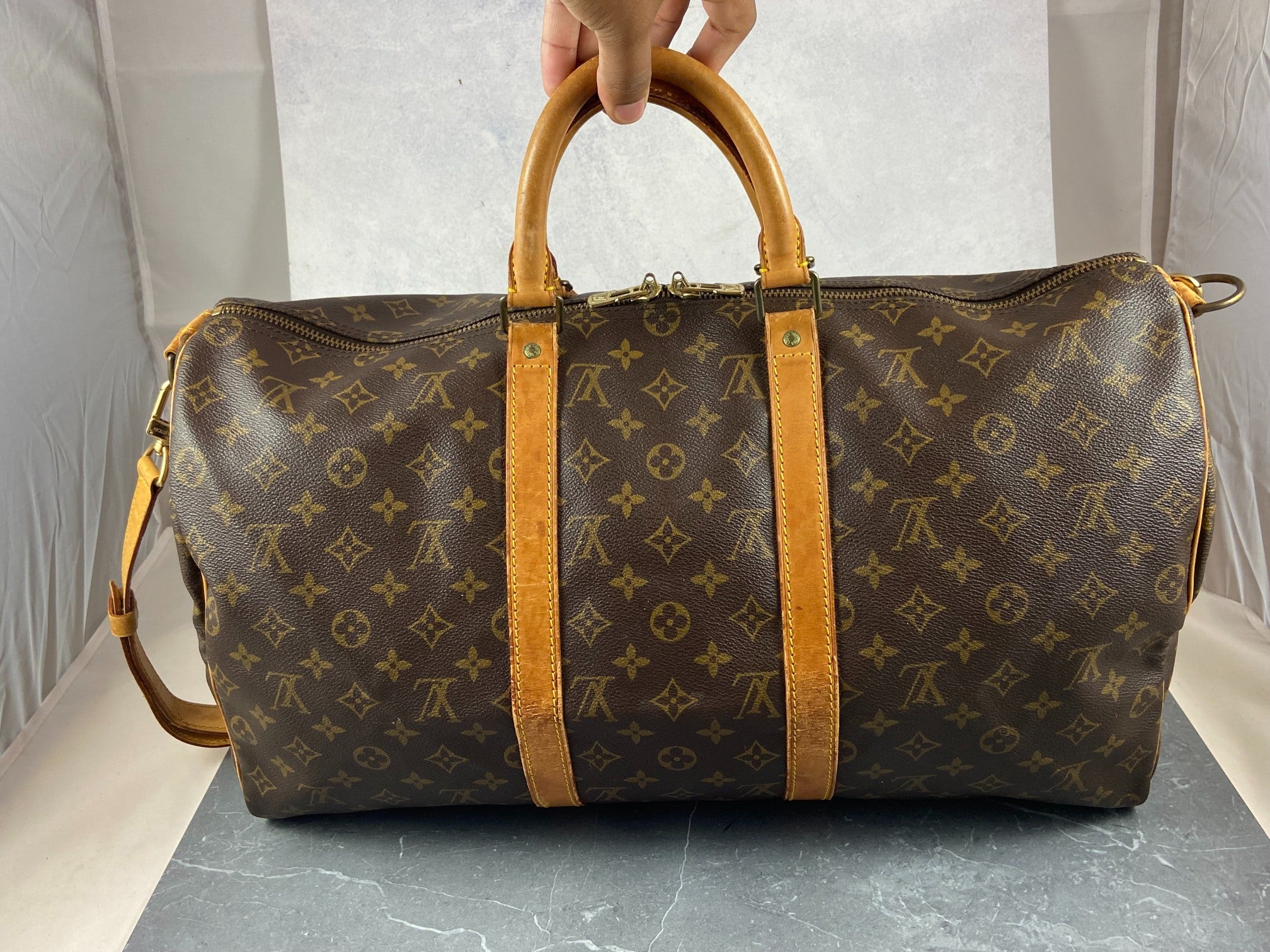 Louis Vuitton Keepall 45 Bandouliere Monogram Canvas