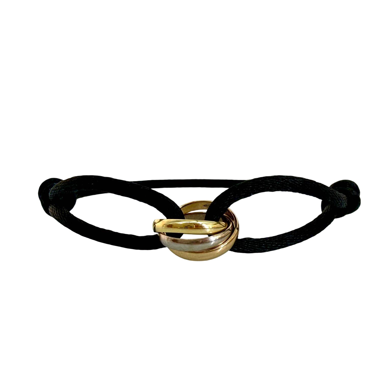 Cartier Trinity Bracelet Schwarz 750 Gold
