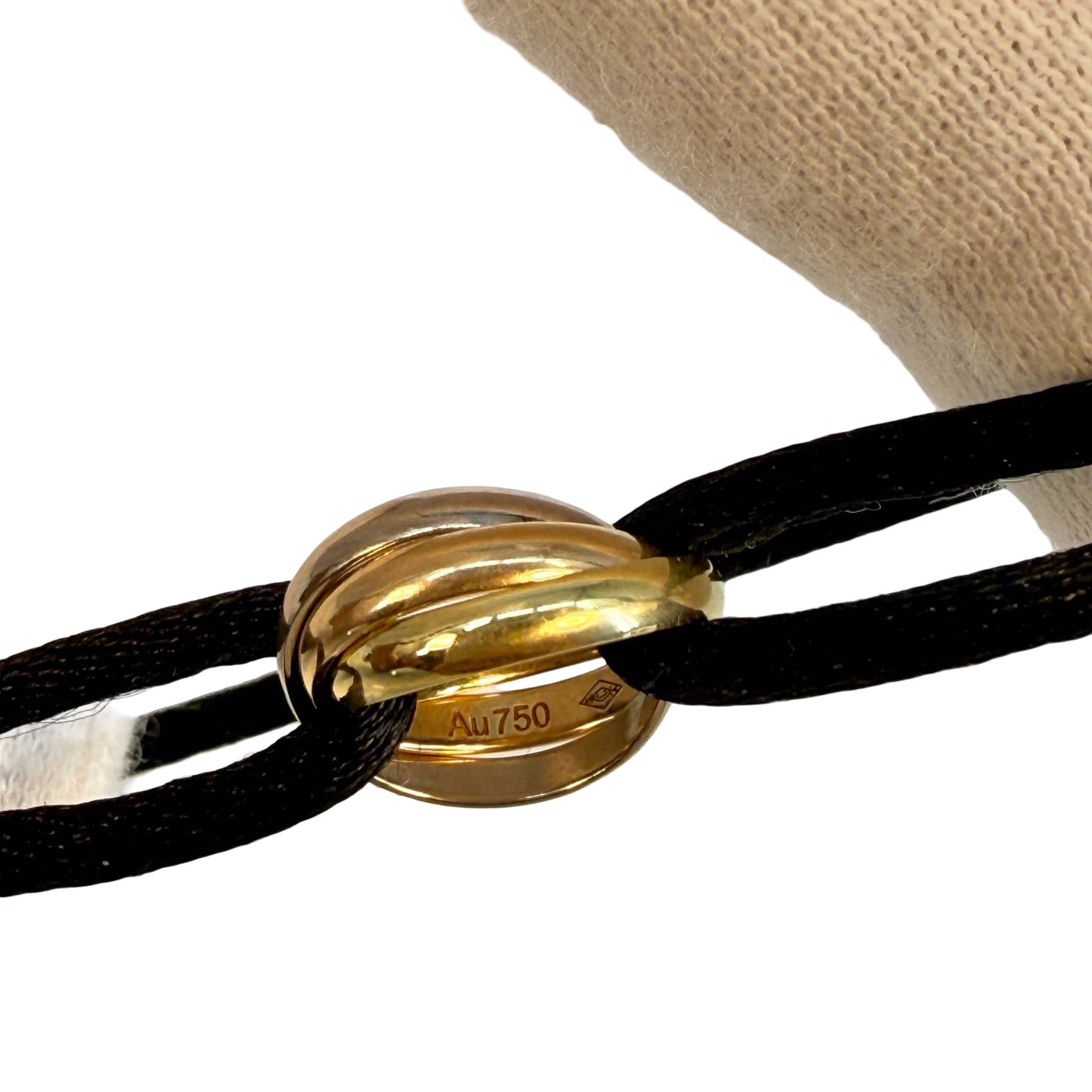 Cartier Trinity Bracelet Schwarz 750 Gold