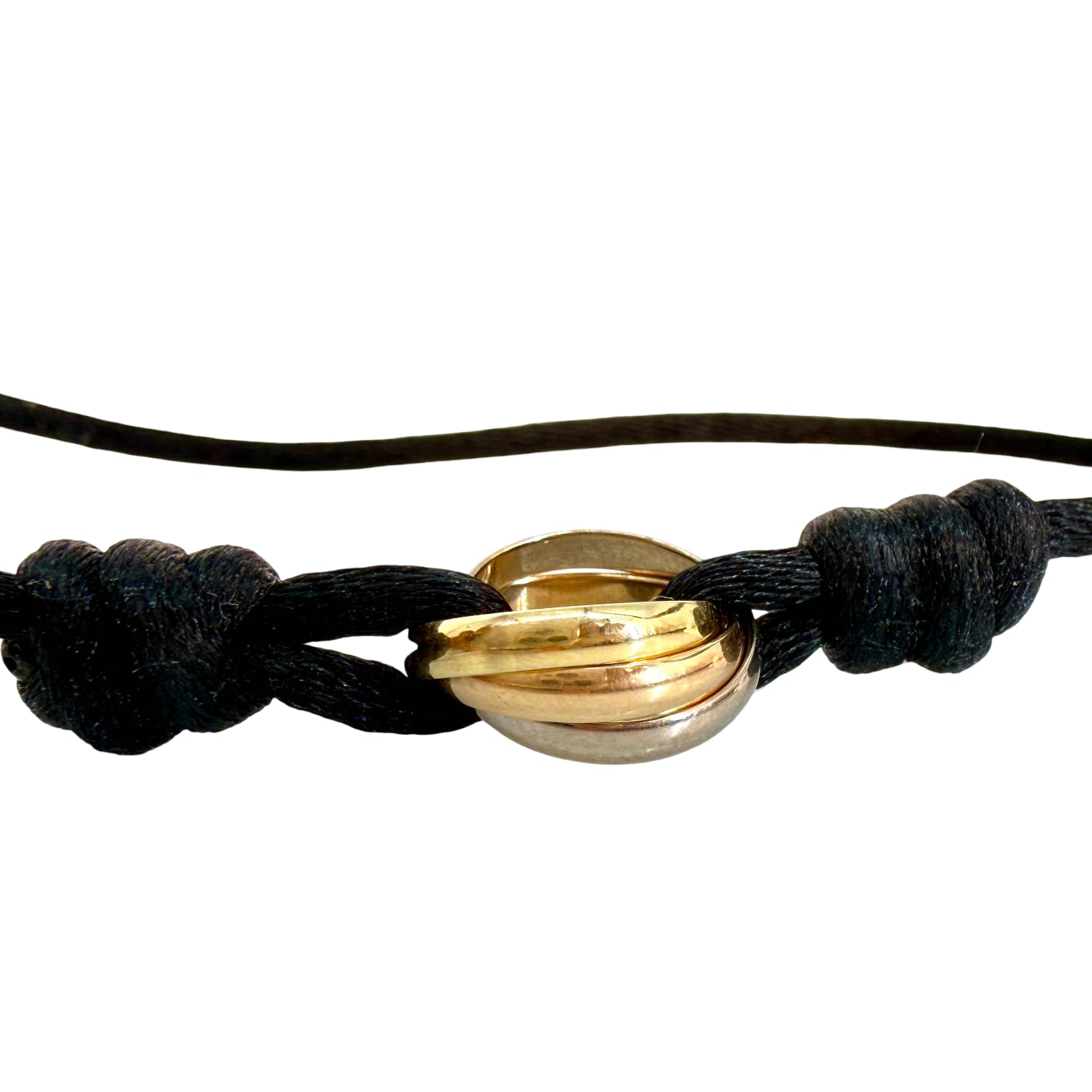 Cartier Trinity Bracelet Schwarz 750 Gold