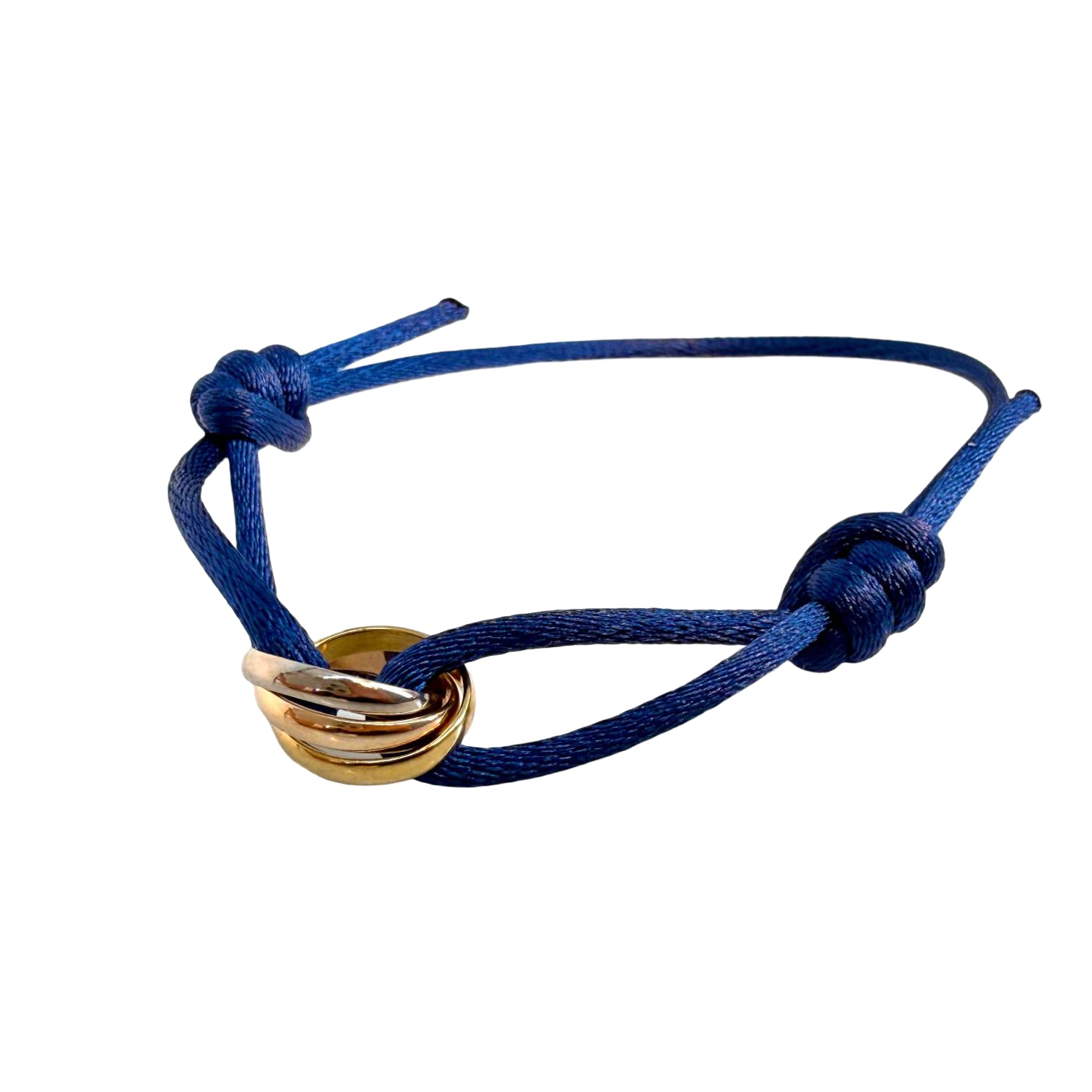 Cartier Trinity Bracelet Blau 750 Gold