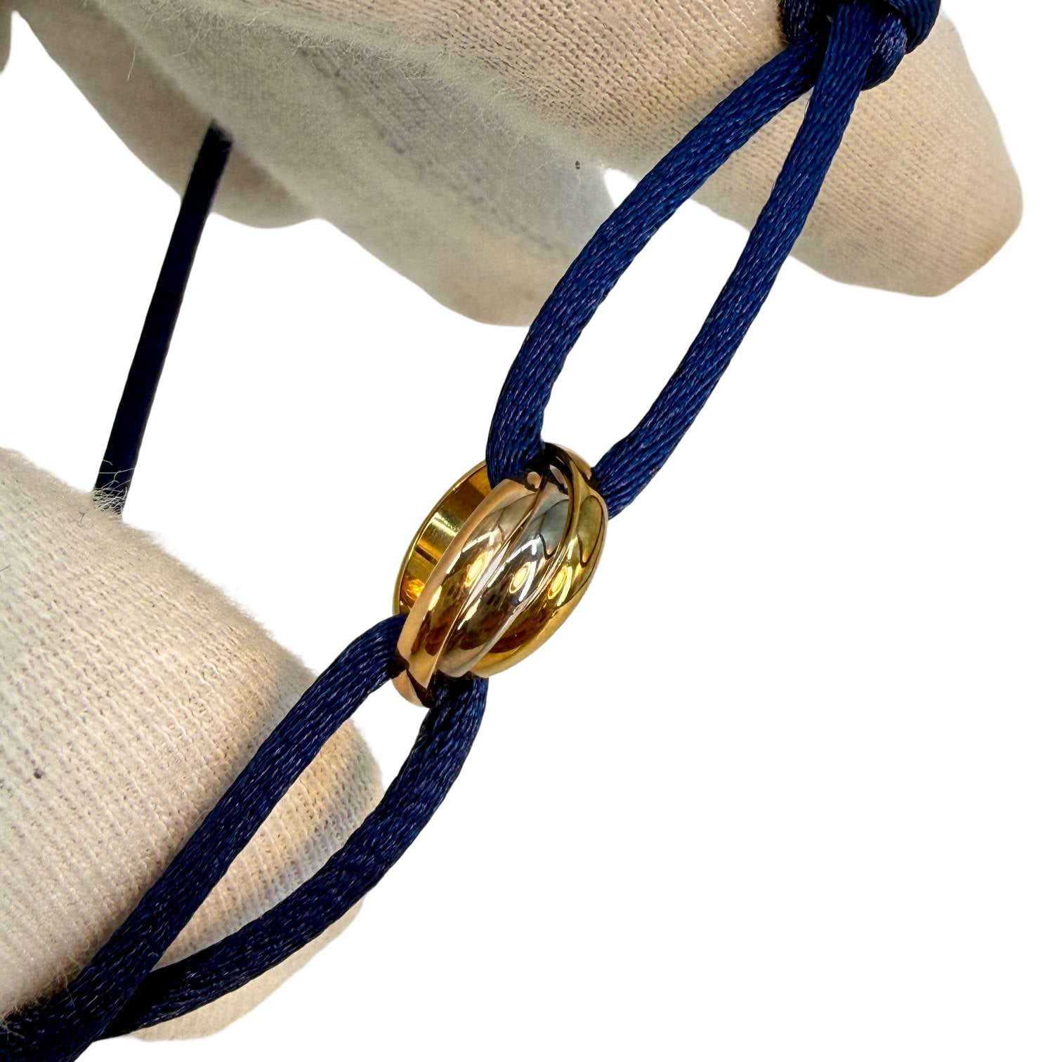 Cartier Trinity Bracelet Blau 750 Gold