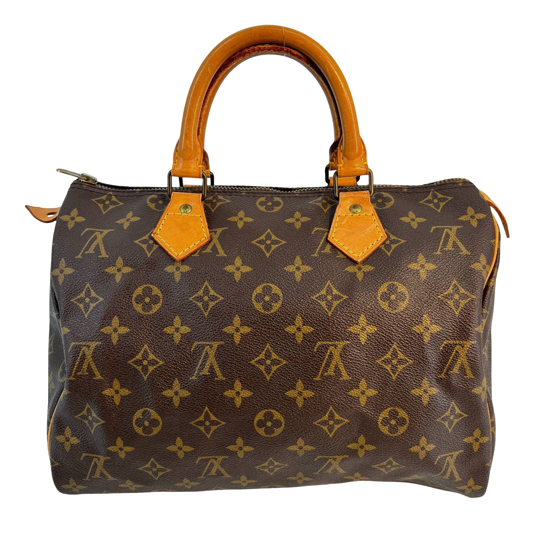 Louis Vuitton Speedy 30 Braun Monogram Canvas