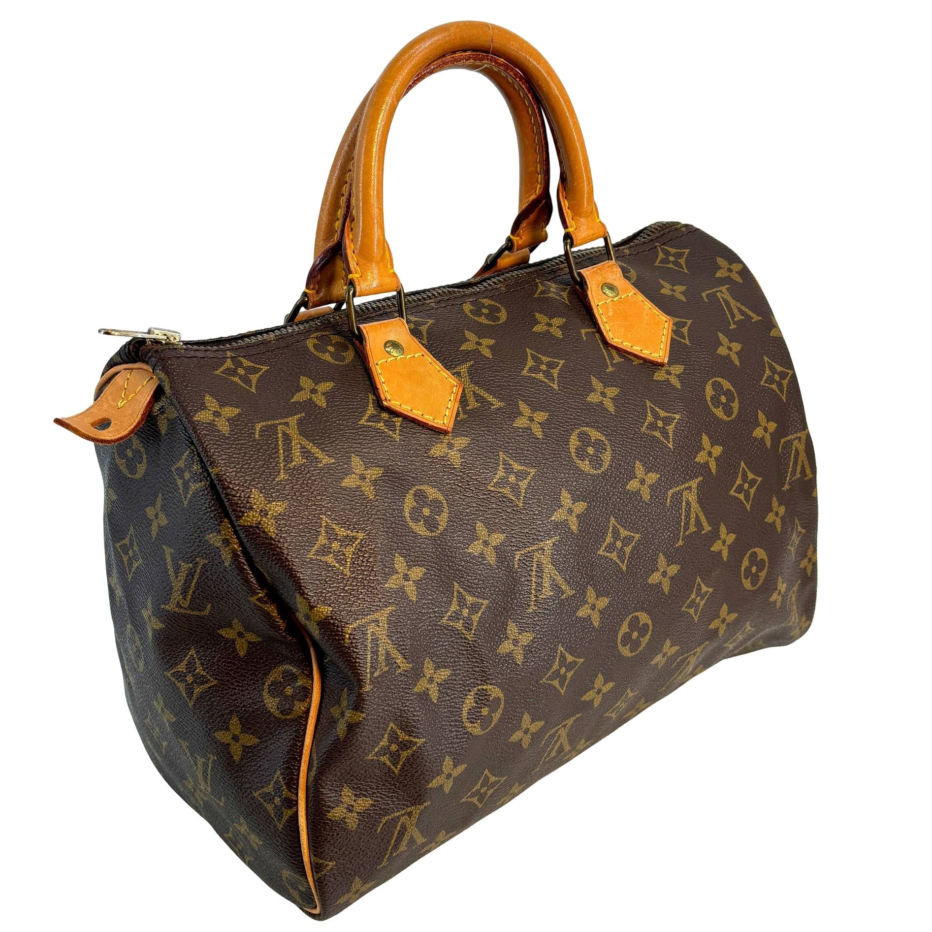 Louis Vuitton Speedy 30 Braun Monogram Canvas