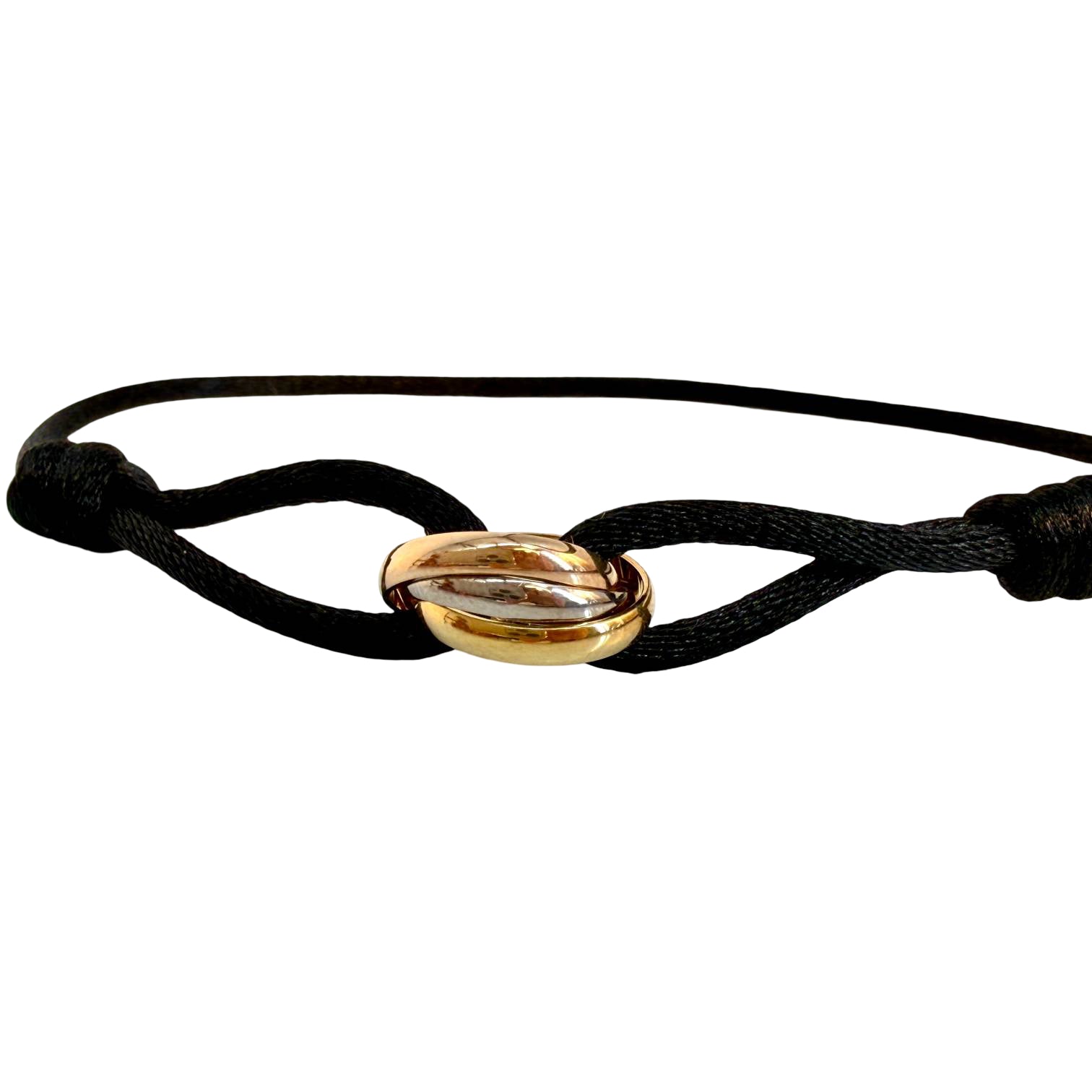 Cartier Trinity Bracelet Schwarz 750 Gold