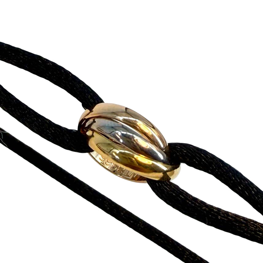 Cartier Trinity Bracelet Schwarz 750 Gold