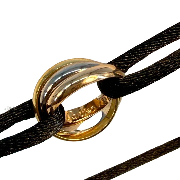 Cartier Trinity Bracelet Schwarz 750 Gold
