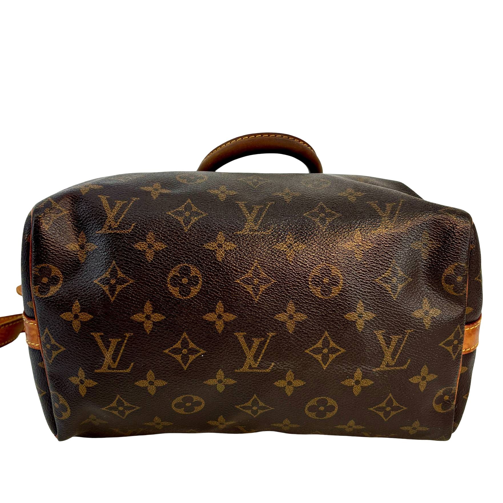 Louis Vuitton Speedy 25 Bandoulière Braun Monogram Canvas