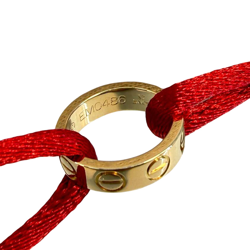 Cartier Love Bracelet Rot 750 Gold