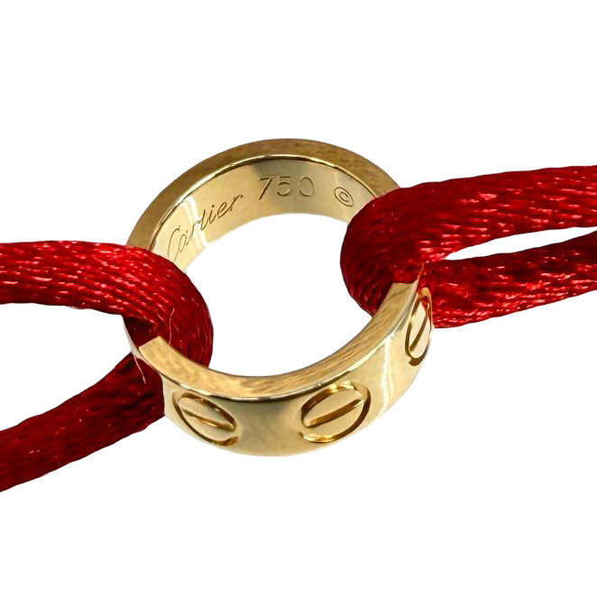 Cartier Love Bracelet Rot 750 Gold