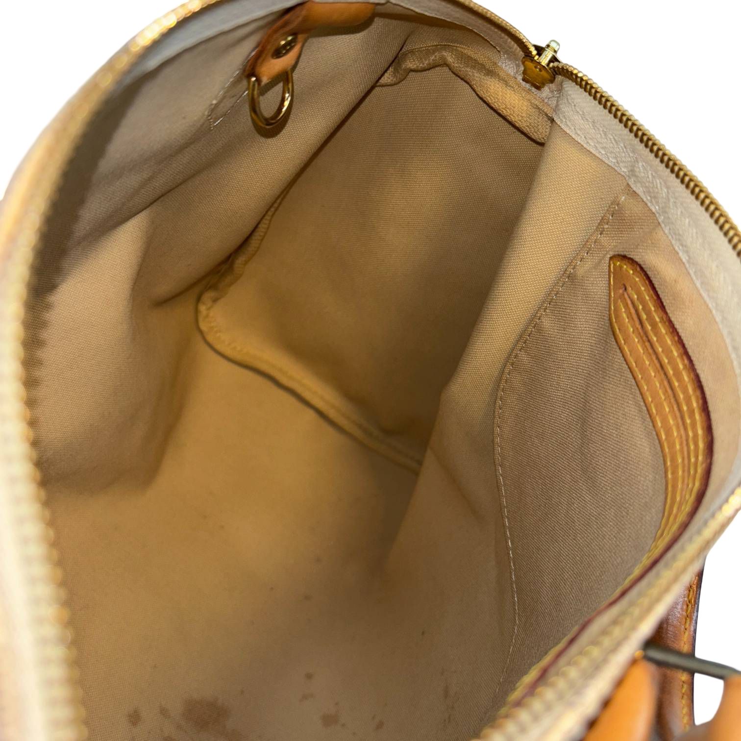 Louis Vuitton Speedy 30 Weiß Damier Azur Canvas