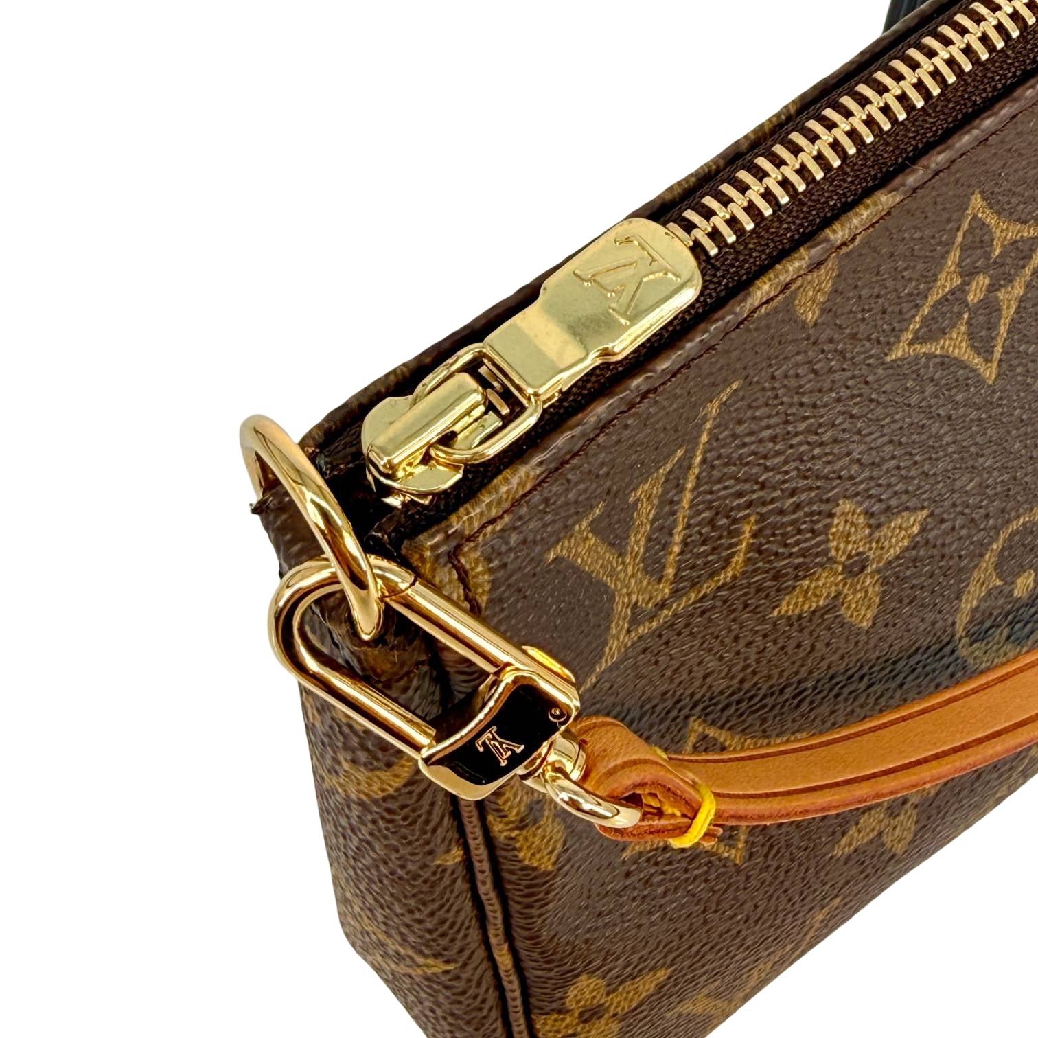 Louis Vuitton Pochette Accessoires Braun Monogram Canvas