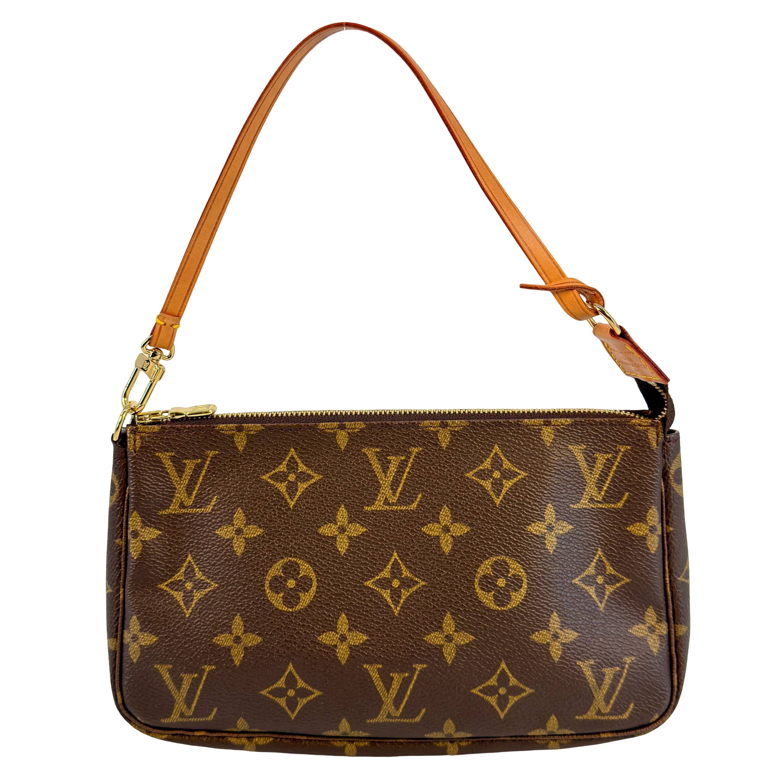 Louis Vuitton Pochette Accessoires Braun Monogram Canvas