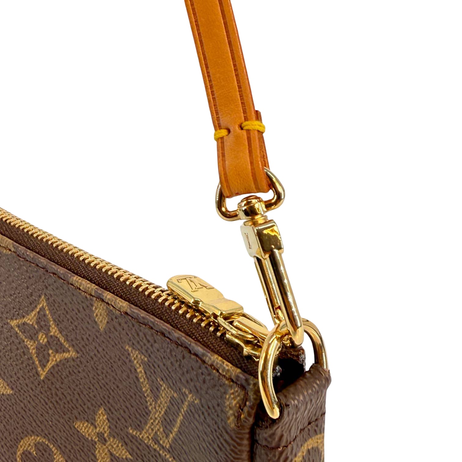 Louis Vuitton Pochette Accessoires Braun Monogram Canvas