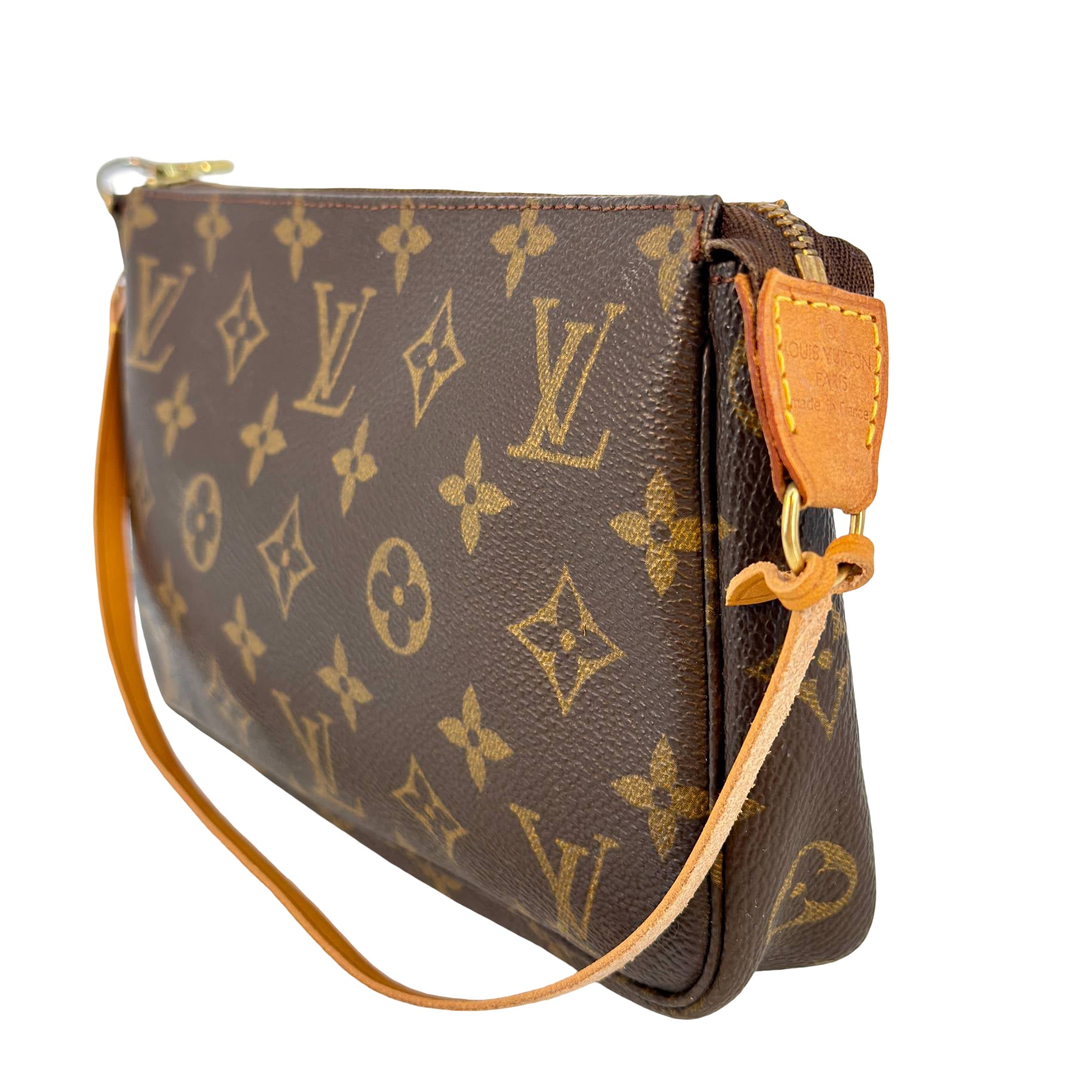 Louis Vuitton Pochette Accessoires Braun Monogram Canvas