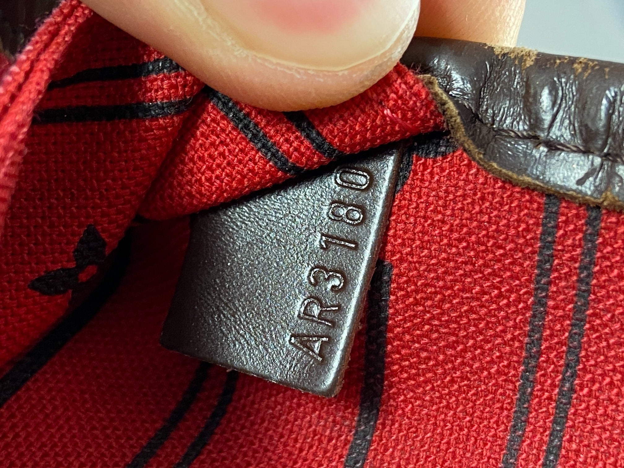 Louis Vuitton Neverfull MM Damier Ebene Canvas