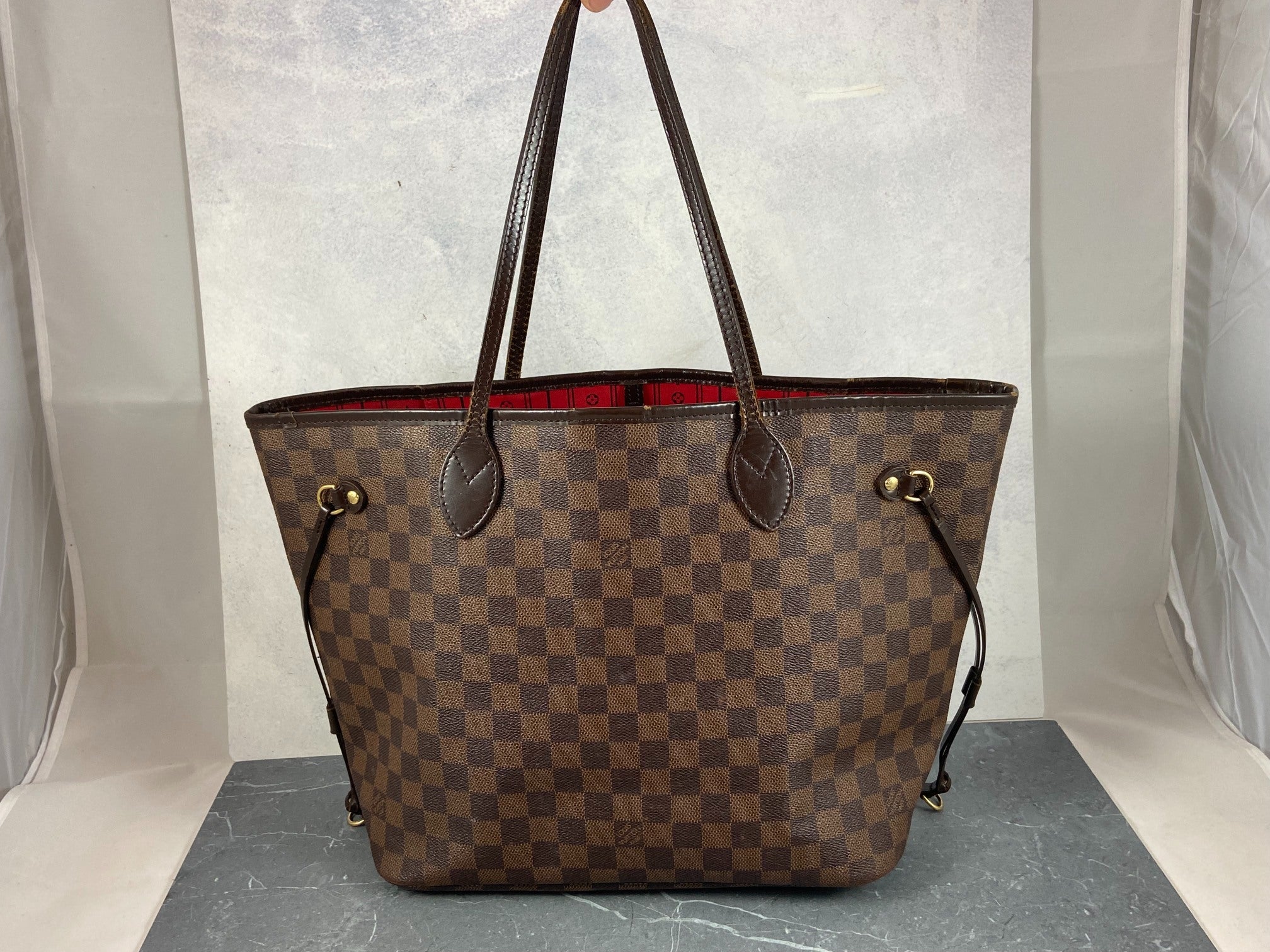 Louis Vuitton Neverfull MM Damier Ebene Canvas