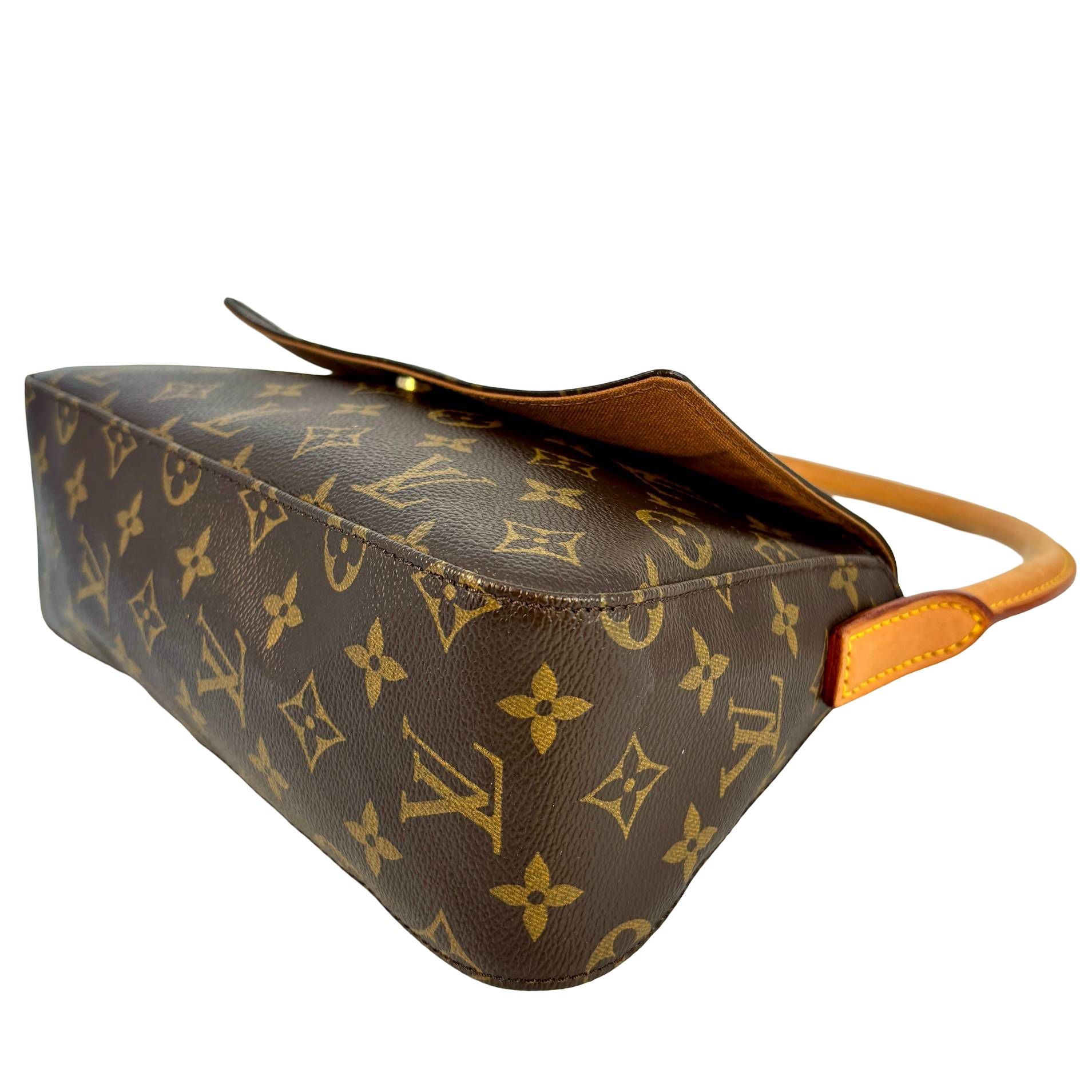 Louis Vuitton Looping PM Braun Monogram Canvas