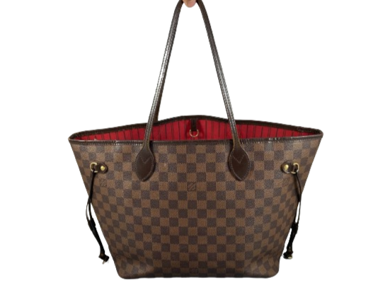 Louis Vuitton Damier Ebene Canvas Neverfull MM Bag Louis Vuitton