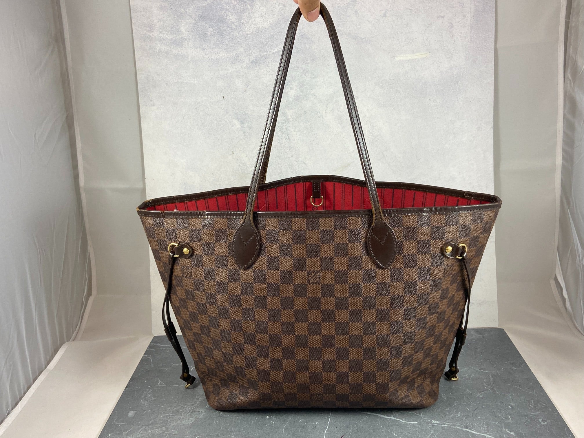 Louis Vuitton Neverfull MM Damier Ebene Canvas