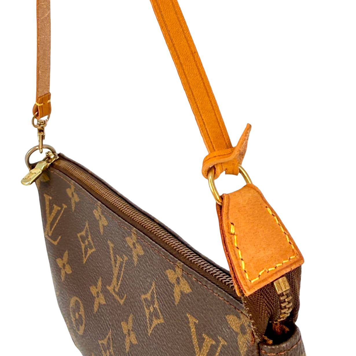 Louis Vuitton Pochette Accessoires Braun Monogram Canvas