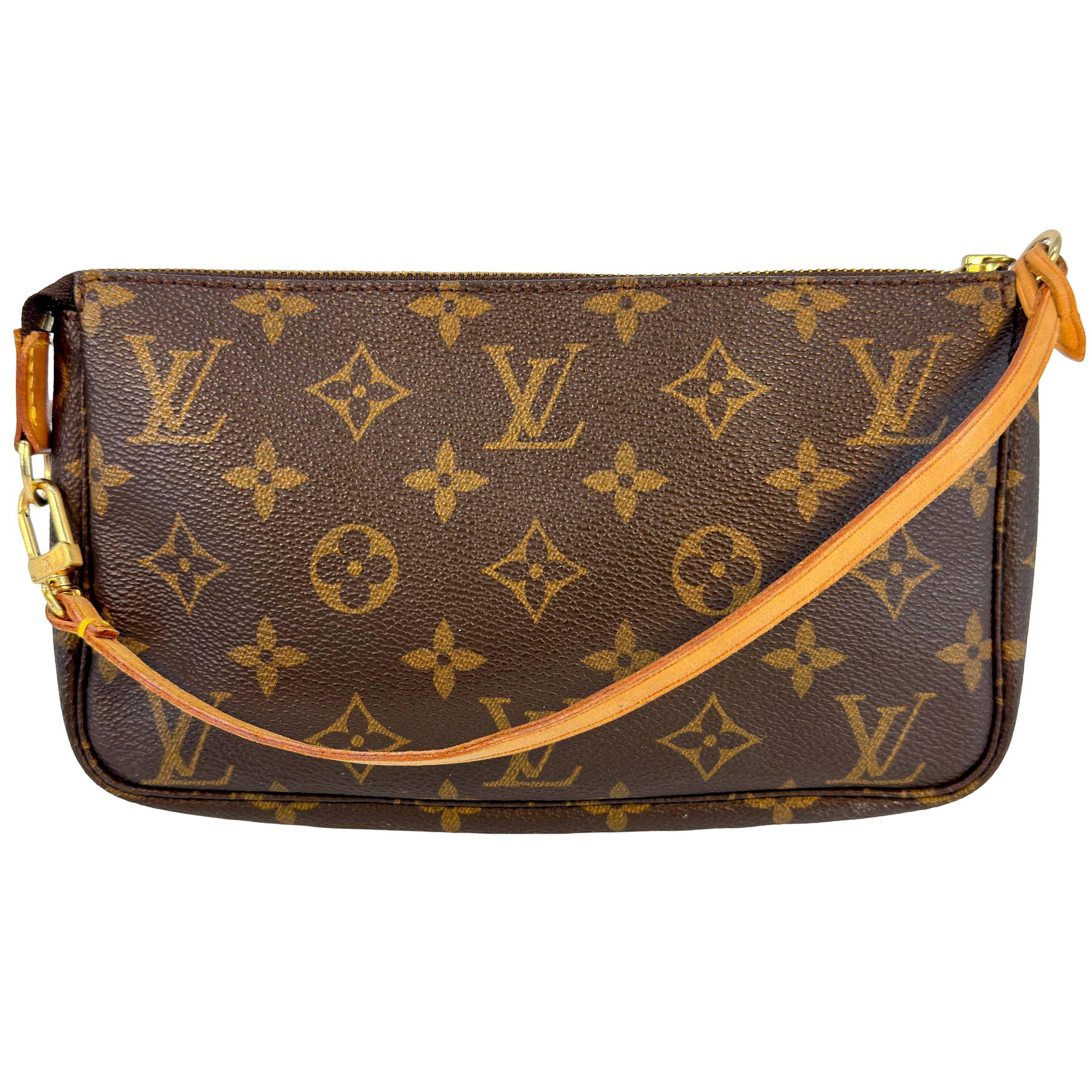 Louis Vuitton Pochette Accessoires Braun Monogram Canvas