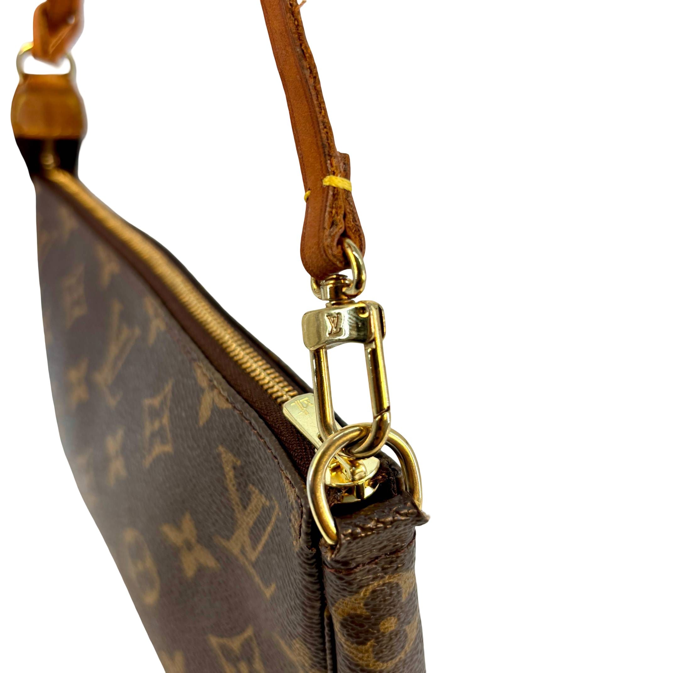 Louis Vuitton Pochette Accessoires Braun Monogram Canvas