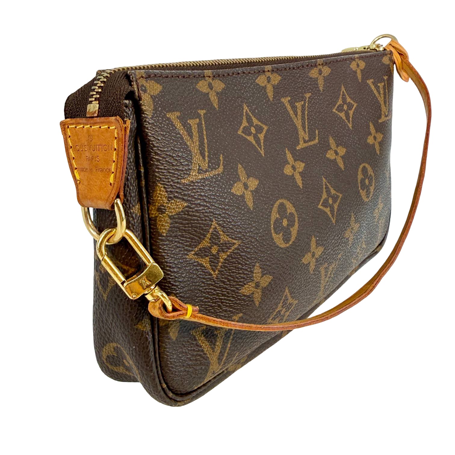 Louis Vuitton Pochette Accessoires Braun Monogram Canvas