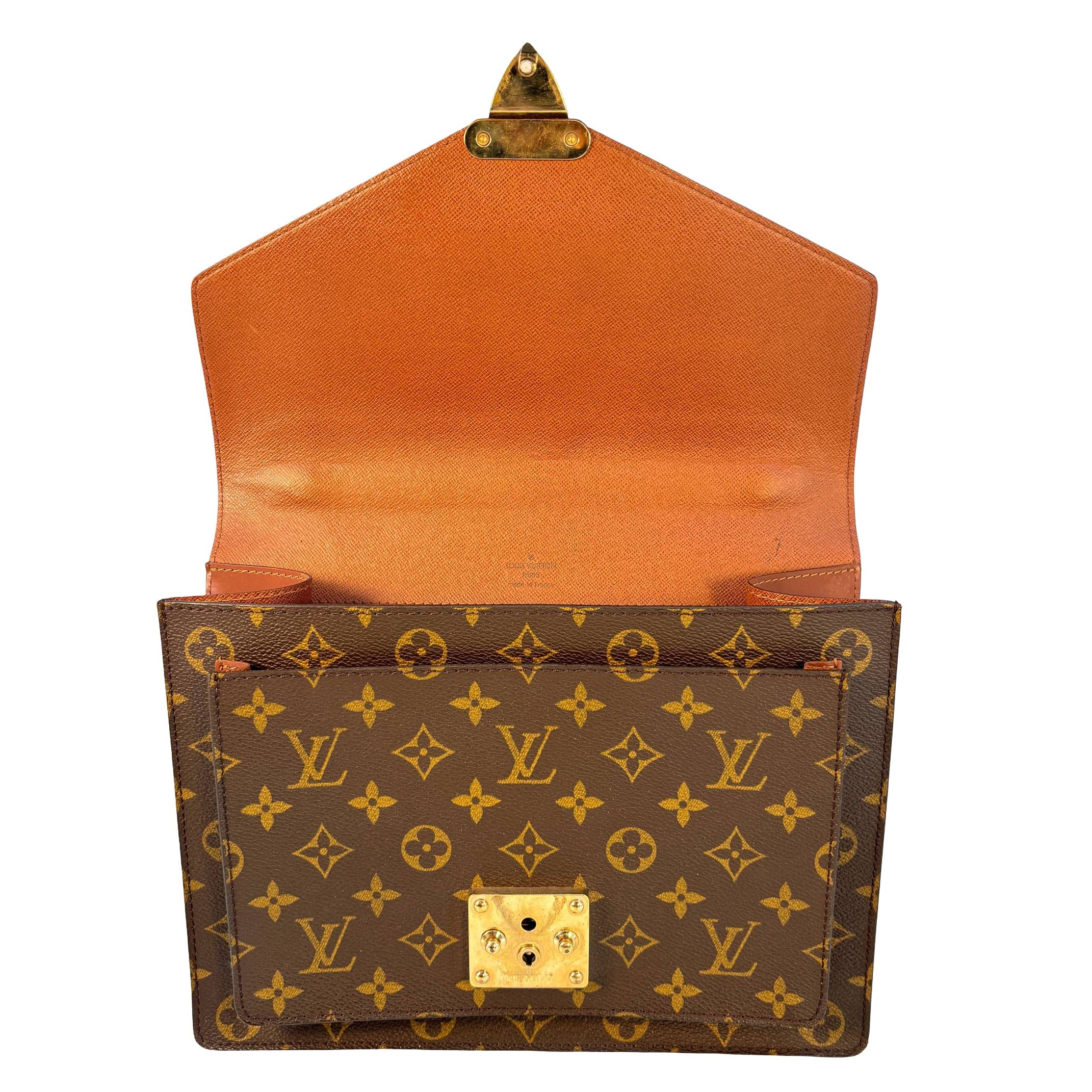 Louis Vuitton Monceau 28 Braun Monogram Canvas