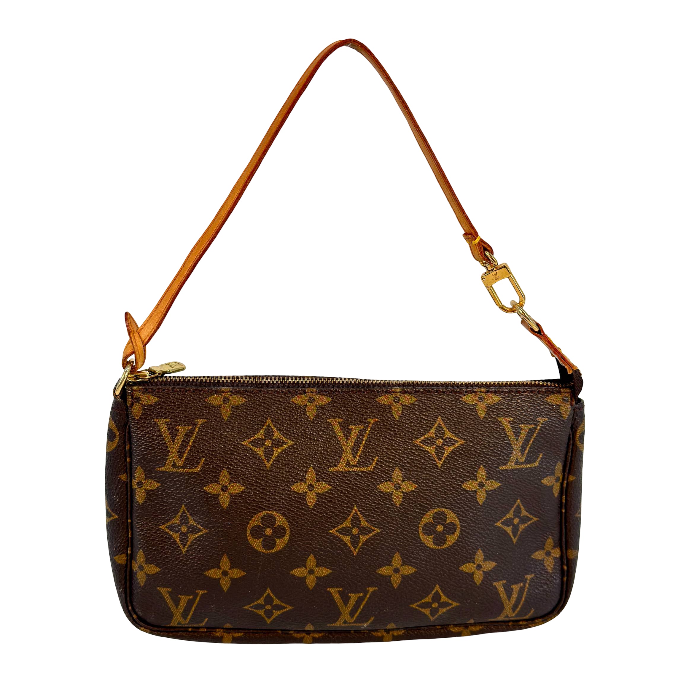Louis Vuitton Pochette Accessoires Braun Monogram Canvas
