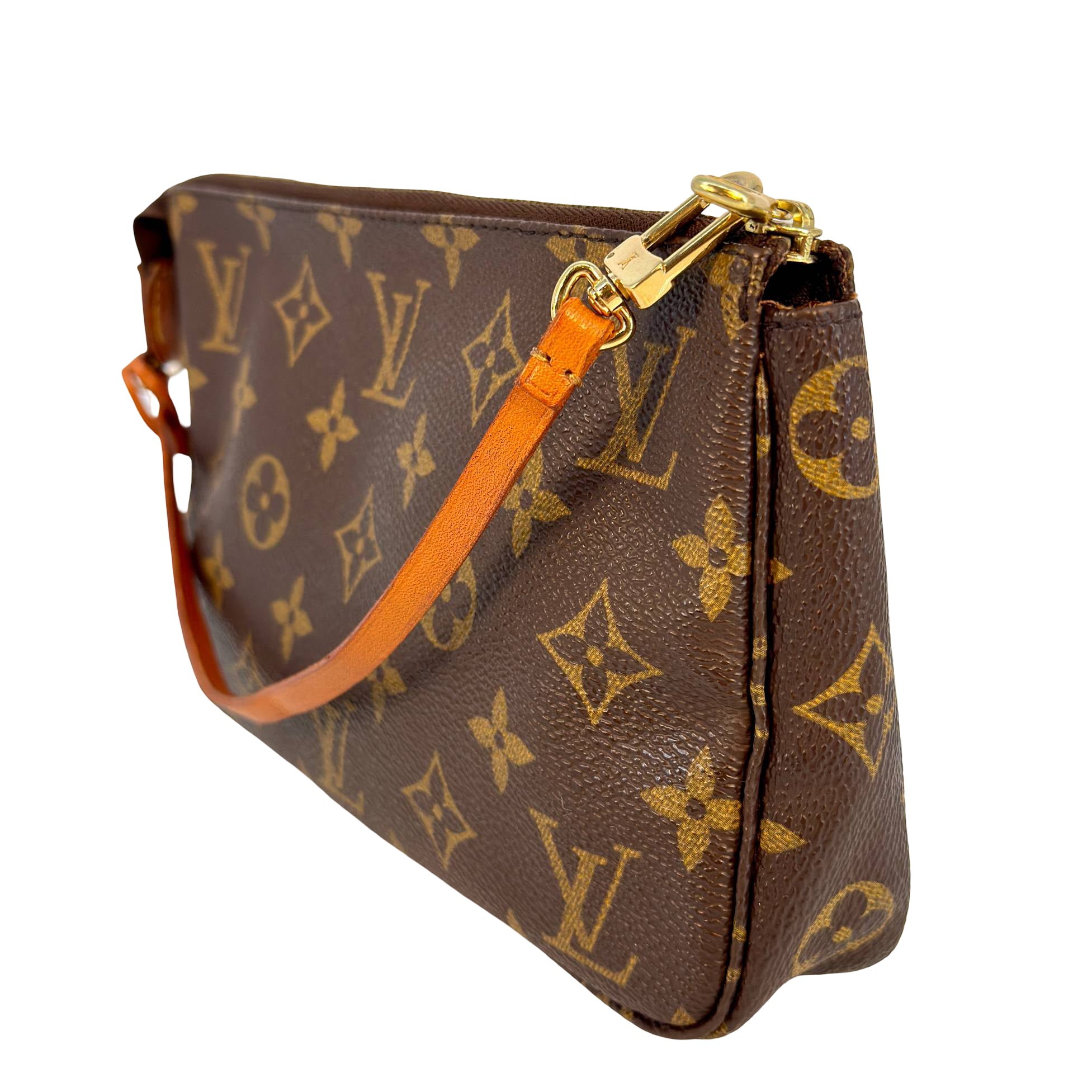 Louis Vuitton Pochette Accessoires Braun Monogram Canvas