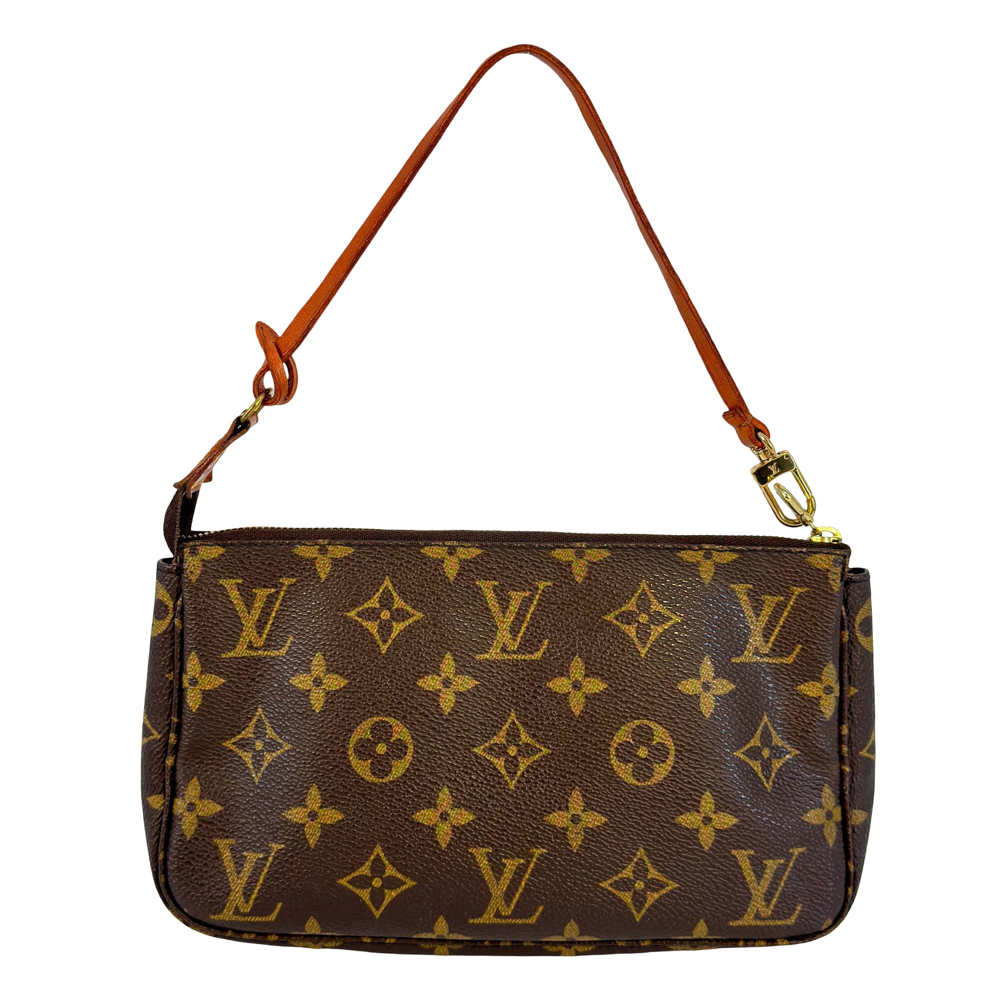 Louis Vuitton Pochette Accessoires Braun Monogram Canvas