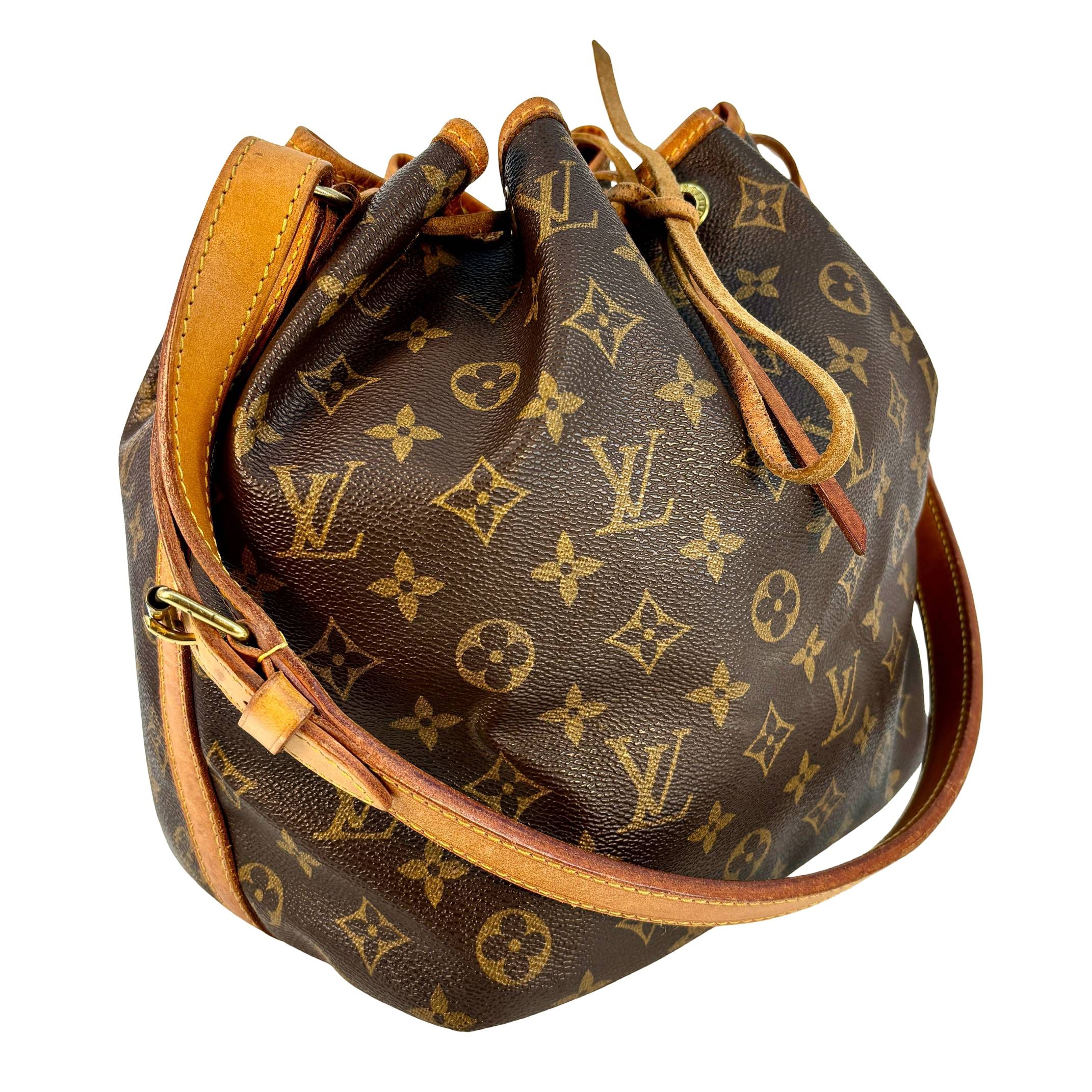 Louis Vuitton Sac Noé Petit Braun Monogram Canvas