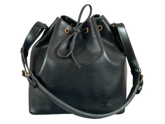 Louis Vuitton Sac Noé Petit Black Epi Leather